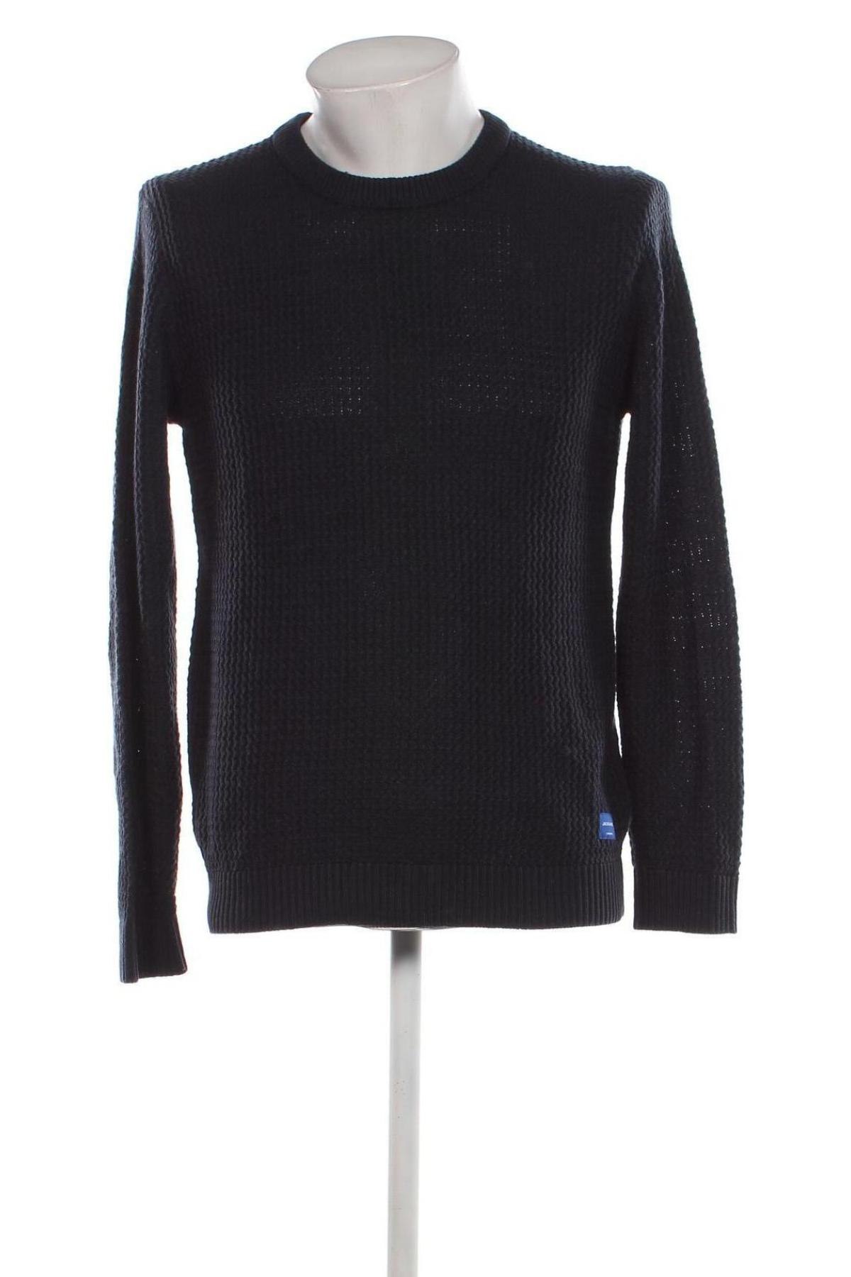 Мъжки пуловер Originals By Jack & Jones, Размер L, Цвят Син, Цена 22,10 лв.