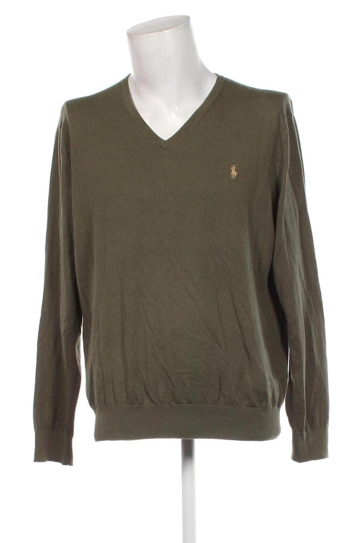 Мъжки пуловер Polo By Ralph Lauren, Размер XXL, Цвят Зелен, Цена 95,90 лв.