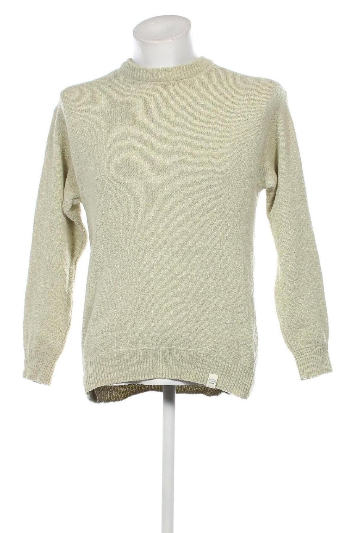 Ανδρικό πουλόβερ Pull&Bear, Μέγεθος M, Χρώμα  Μπέζ, Τιμή 10,76 €