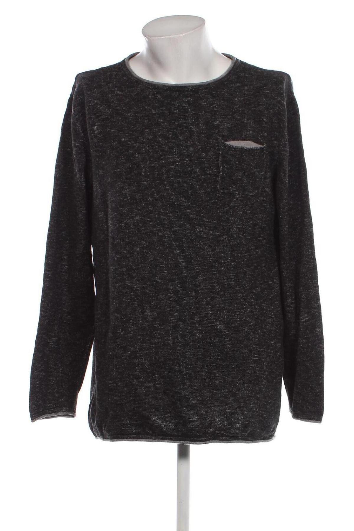 Мъжки пуловер Q/S by S.Oliver, Размер XXL, Цвят Сив, Цена 21,08 лв.