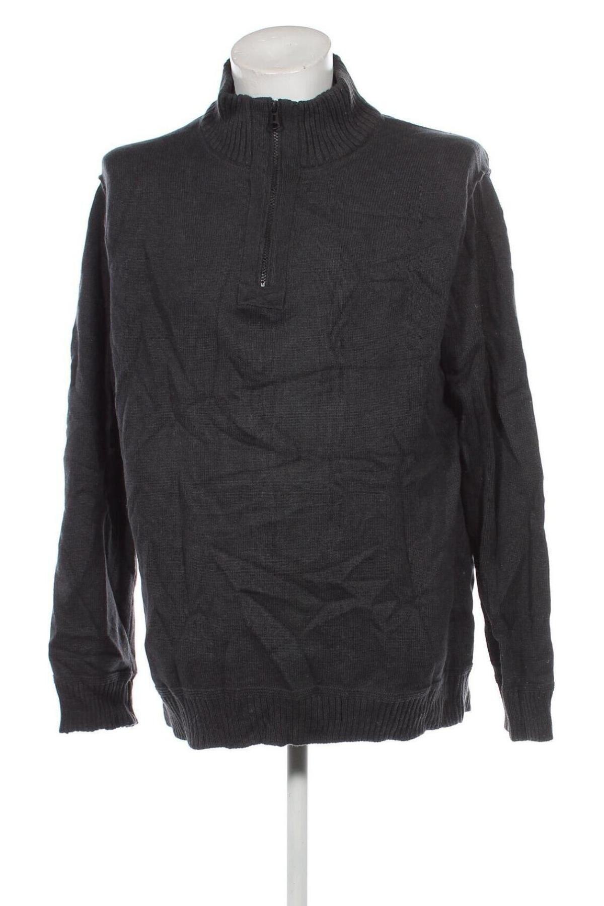 Ανδρικό πουλόβερ S.Oliver, Μέγεθος XXL, Χρώμα Γκρί, Τιμή 13,04 €
