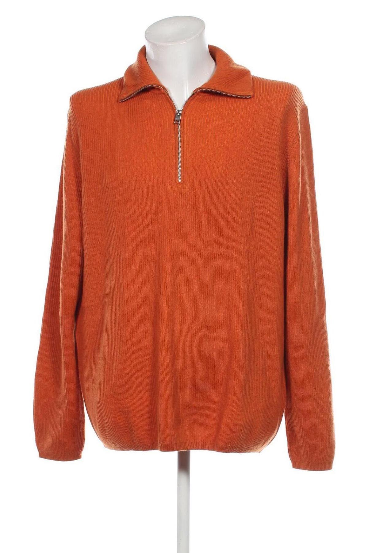 Herrenpullover S.Oliver, Größe 3XL, Farbe Orange, Preis 13,99 €