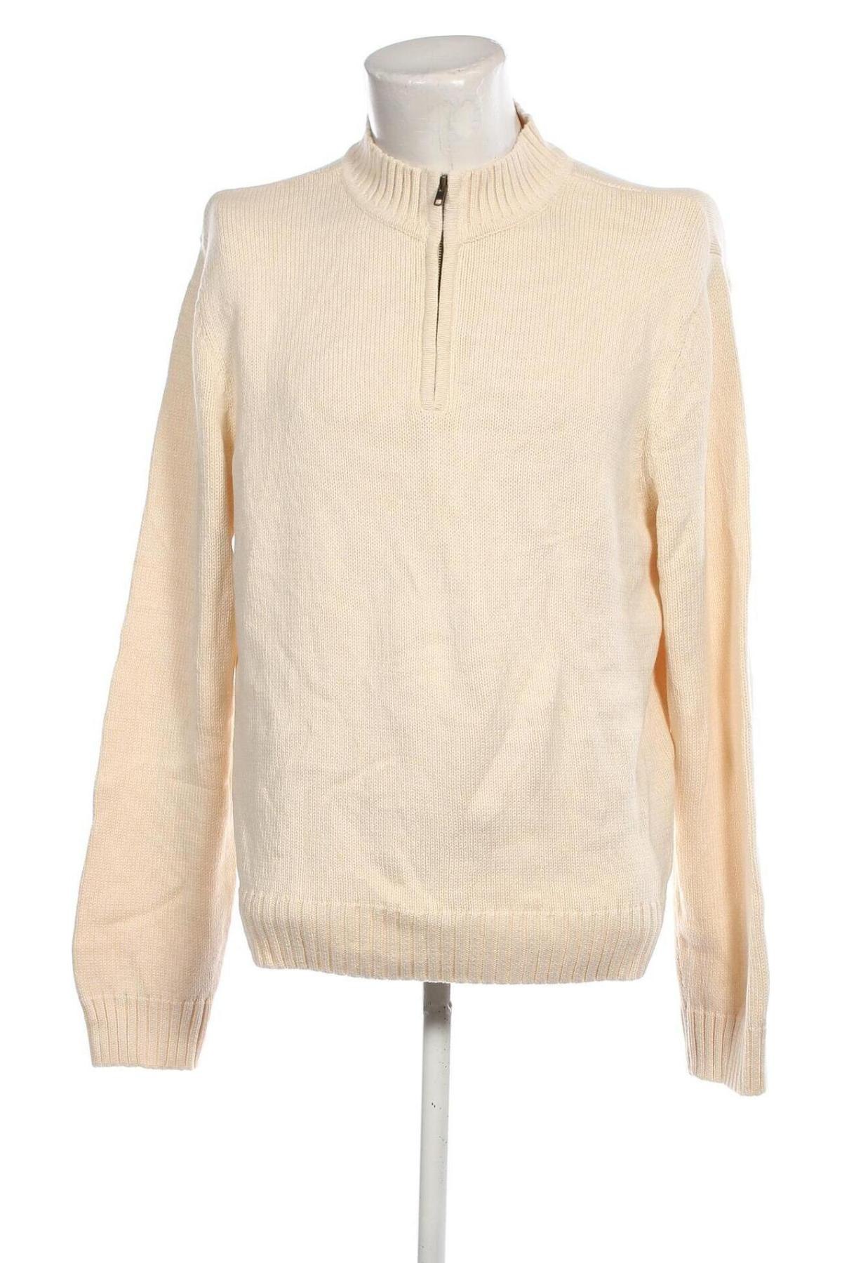 Herrenpullover Saddlebred, Größe L, Farbe Beige, Preis 8,49 €