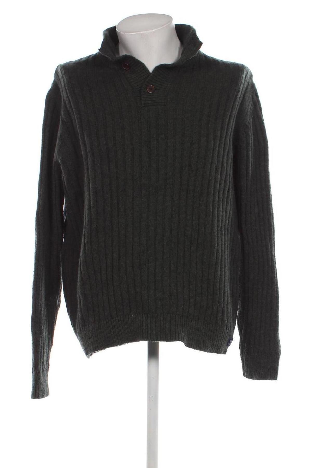 Мъжки пуловер Superdry, Размер L, Цвят Зелен, Цена 47,00 лв.