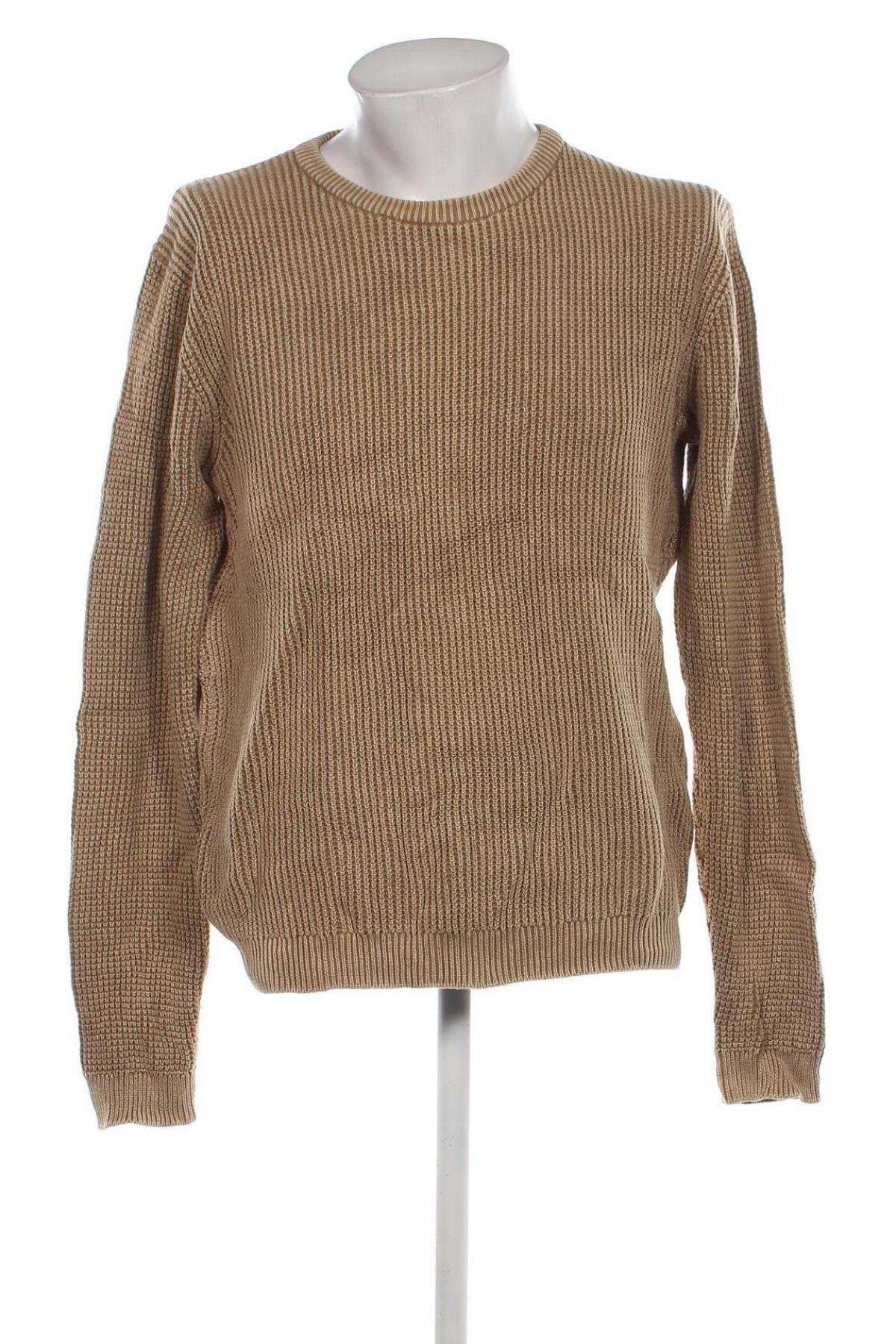 Ανδρικό πουλόβερ Target, Μέγεθος L, Χρώμα  Μπέζ, Τιμή 11,12 €