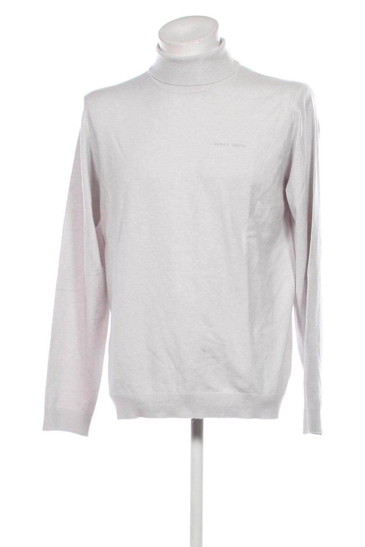 Herrenpullover Teddy Smith, Größe XXL, Farbe Grau, Preis 11,99 €