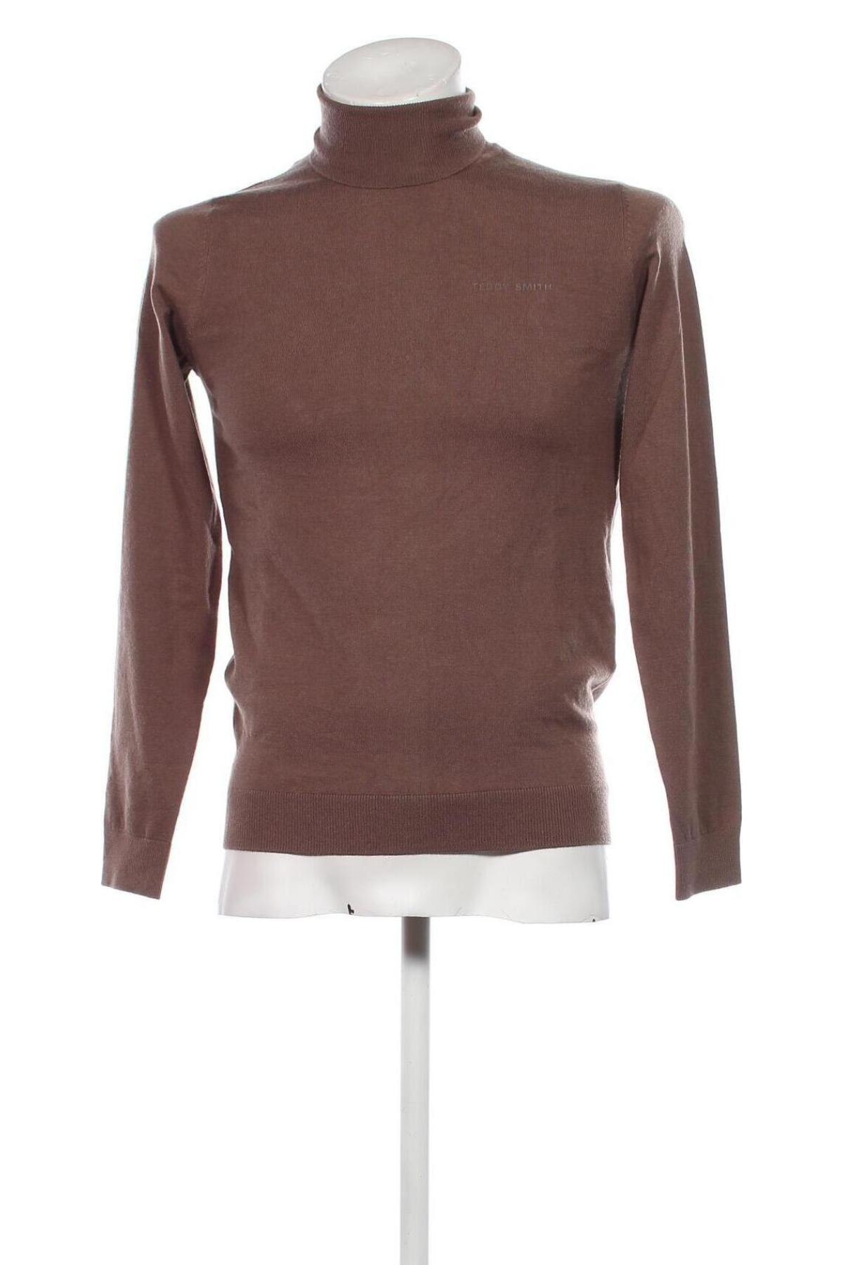 Herrenpullover Teddy Smith, Größe XS, Farbe Beige, Preis 13,99 €