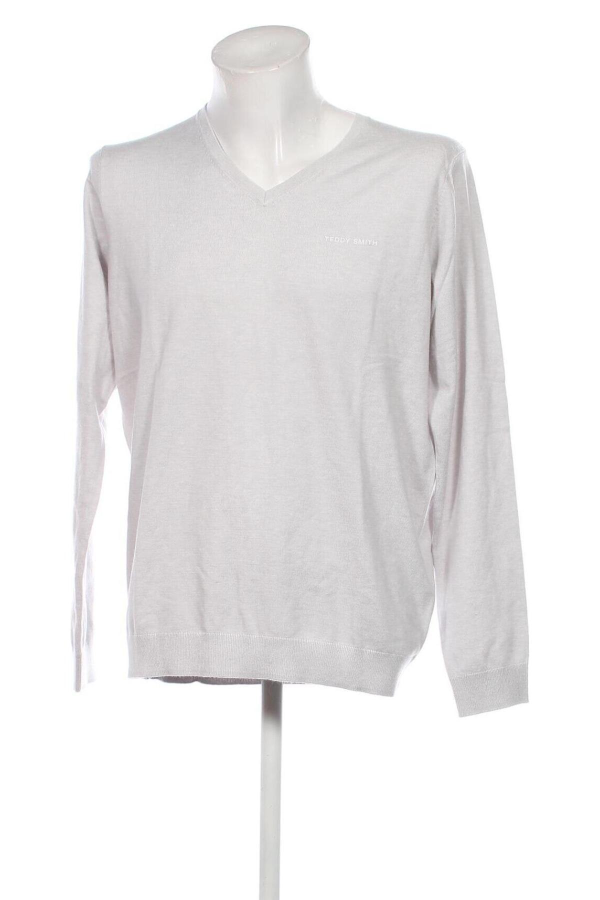 Herrenpullover Teddy Smith, Größe XXL, Farbe Grau, Preis € 13,99