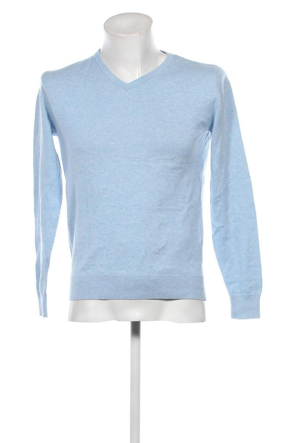 Ανδρικό πουλόβερ Tom Tailor, Μέγεθος M, Χρώμα Μπλέ, Τιμή 10,52 €