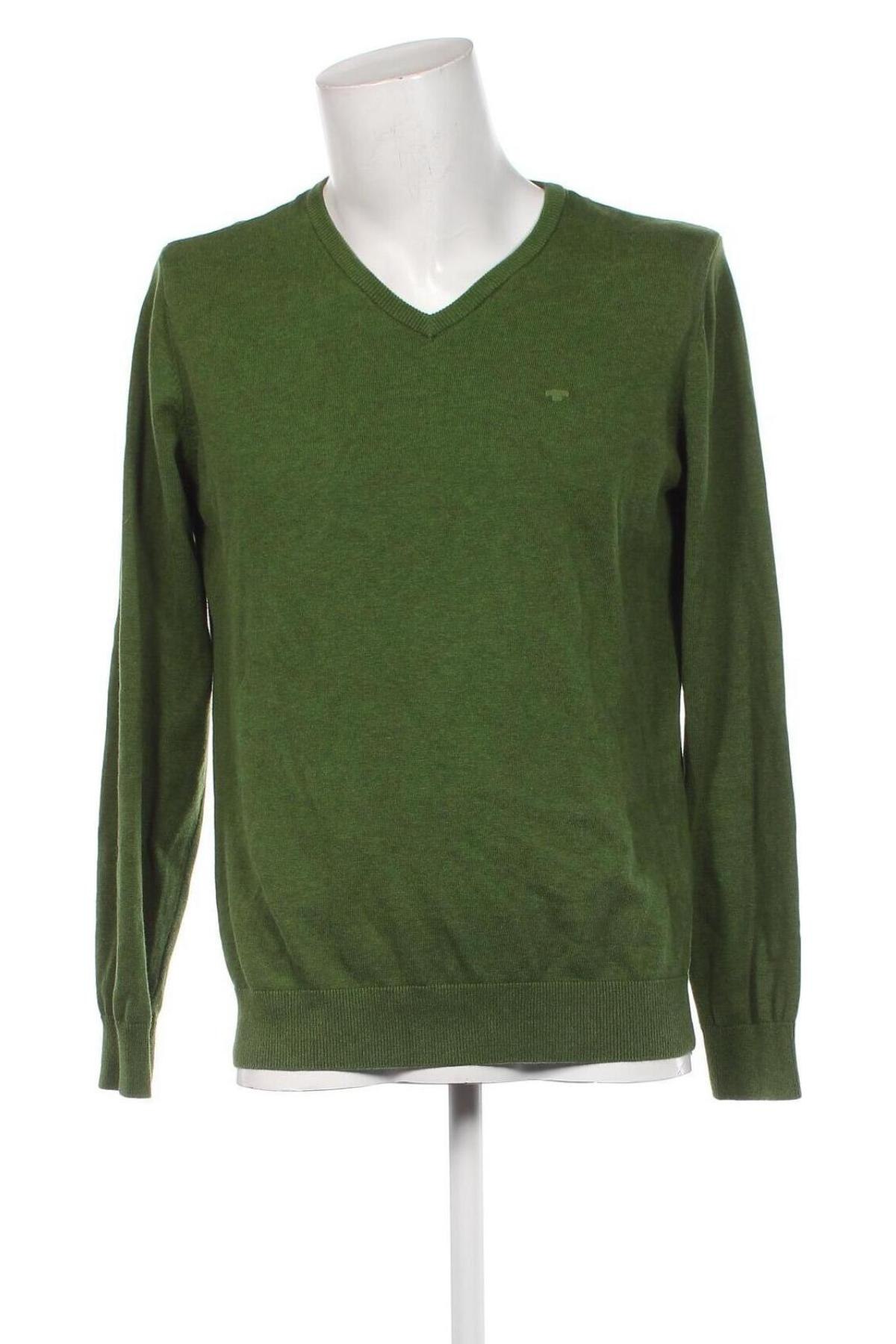 Pulover de bărbați Tom Tailor, Mărime L, Culoare Verde, Preț 69,34 Lei