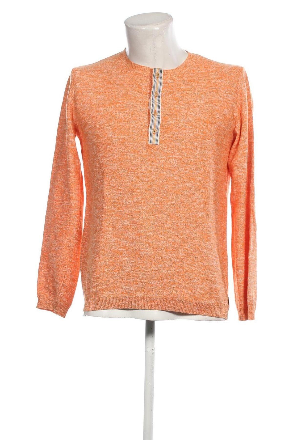 Herrenpullover Tom Tailor, Größe M, Farbe Orange, Preis 10,99 €