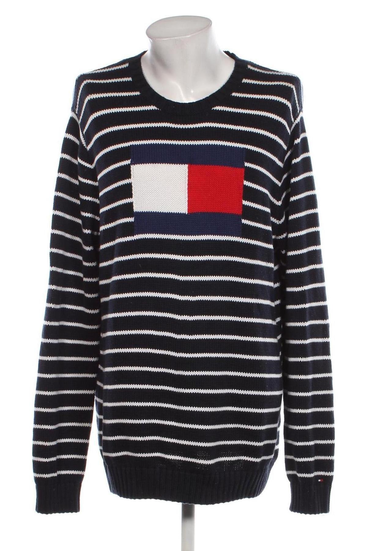 Ανδρικό πουλόβερ Tommy Hilfiger, Μέγεθος XXL, Χρώμα Μπλέ, Τιμή 41,29 €