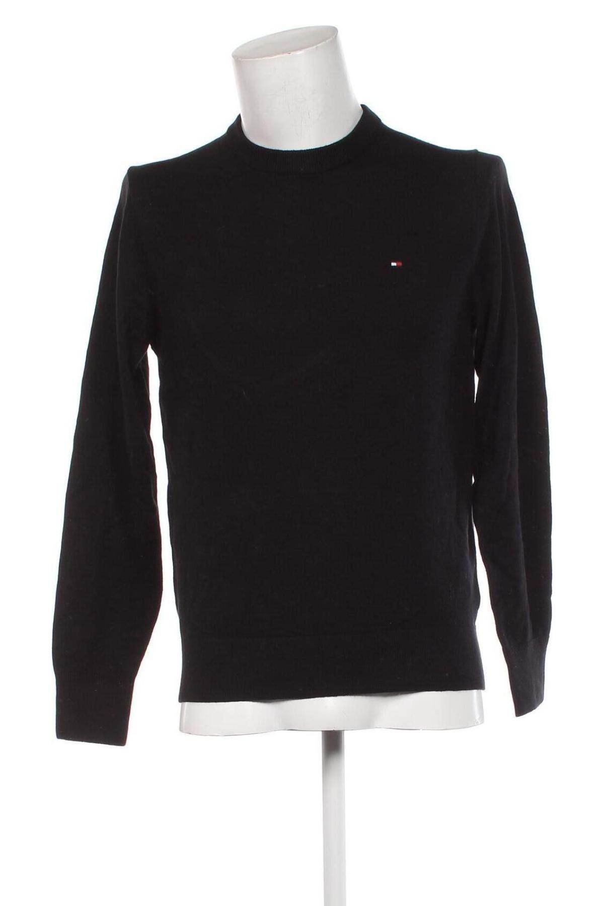 Мъжки пуловер Tommy Hilfiger, Размер M, Цвят Черен, Цена 89,00 лв.