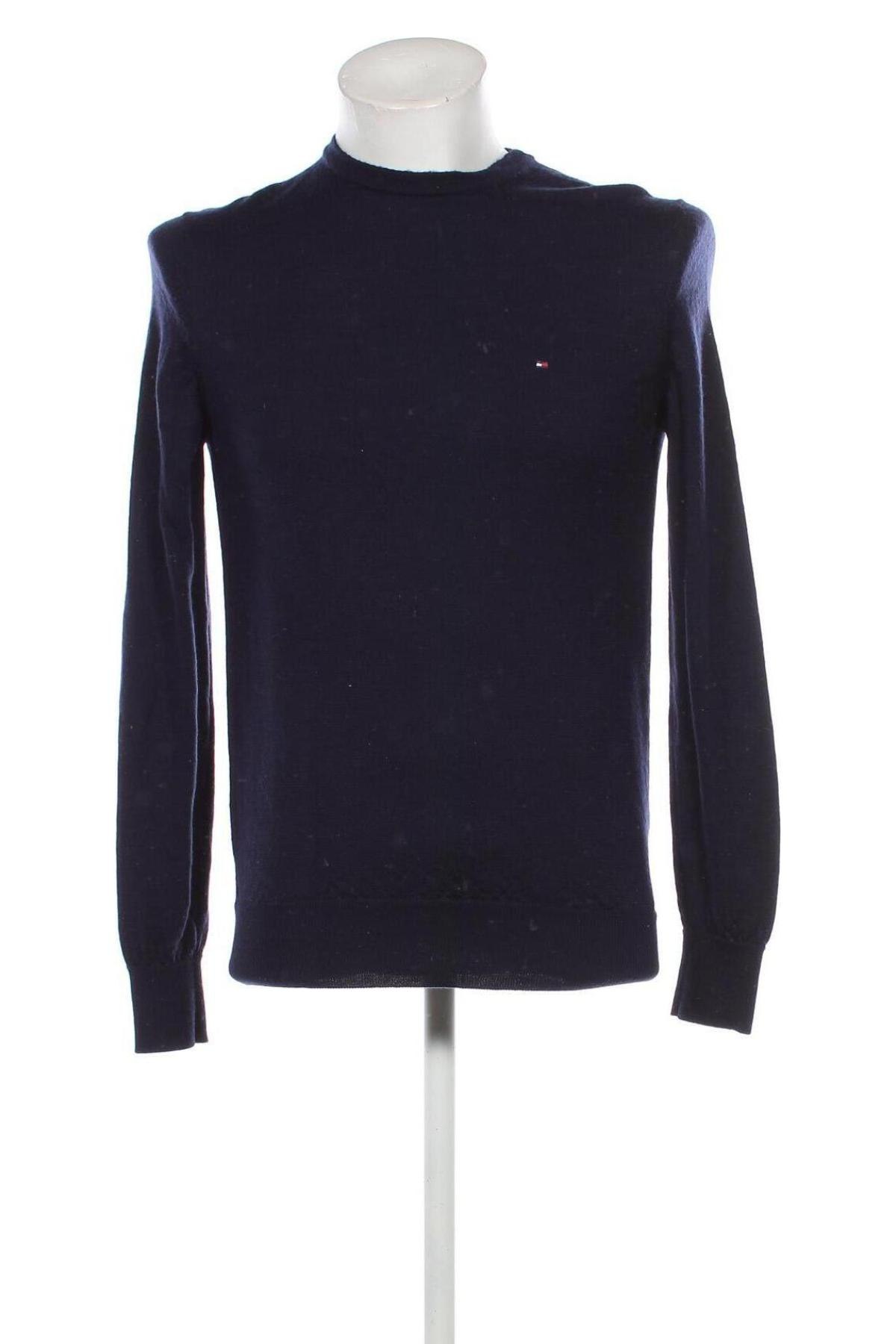 Ανδρικό πουλόβερ Tommy Hilfiger, Μέγεθος M, Χρώμα Μπλέ, Τιμή 52,30 €