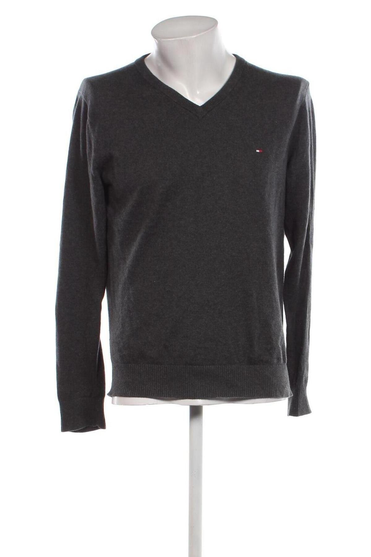 Ανδρικό πουλόβερ Tommy Hilfiger, Μέγεθος M, Χρώμα Γκρί, Τιμή 52,30 €
