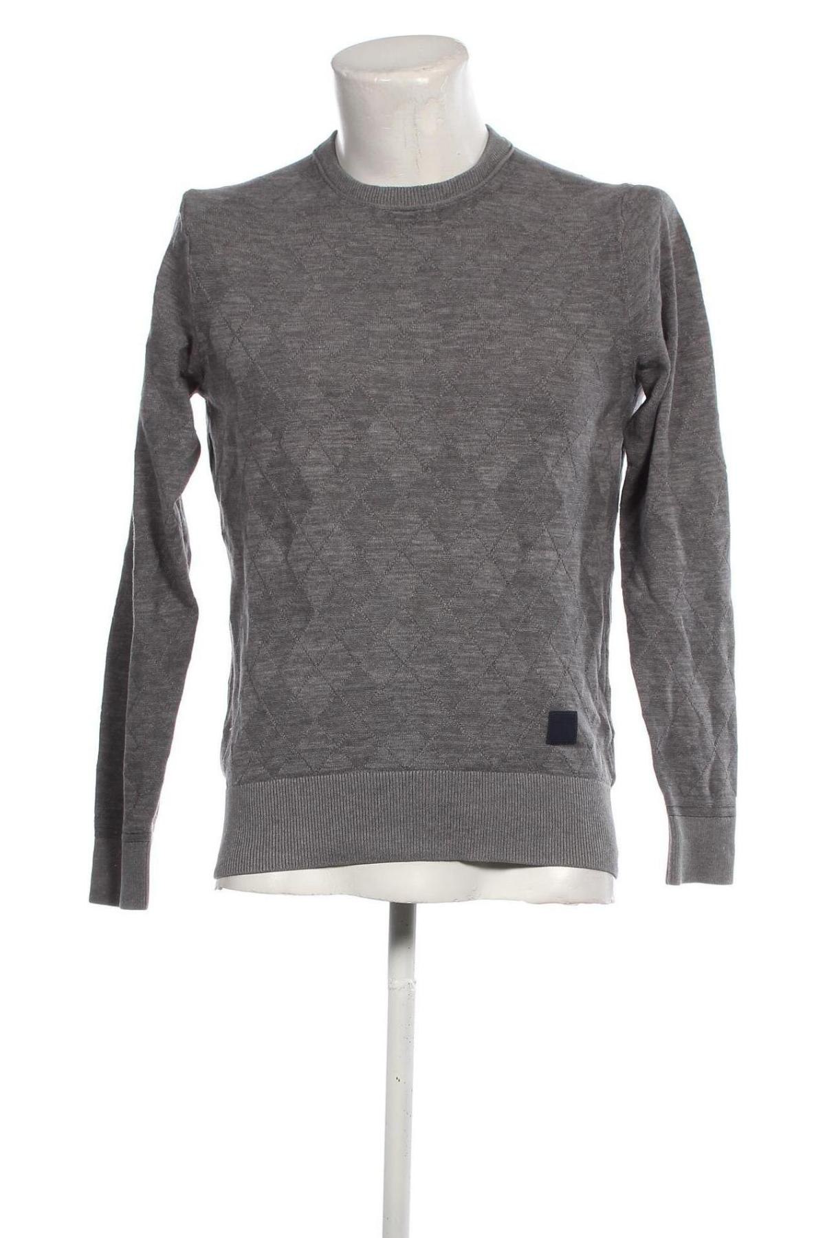 Herrenpullover Tommy Hilfiger, Größe S, Farbe Grau, Preis 61,93 €