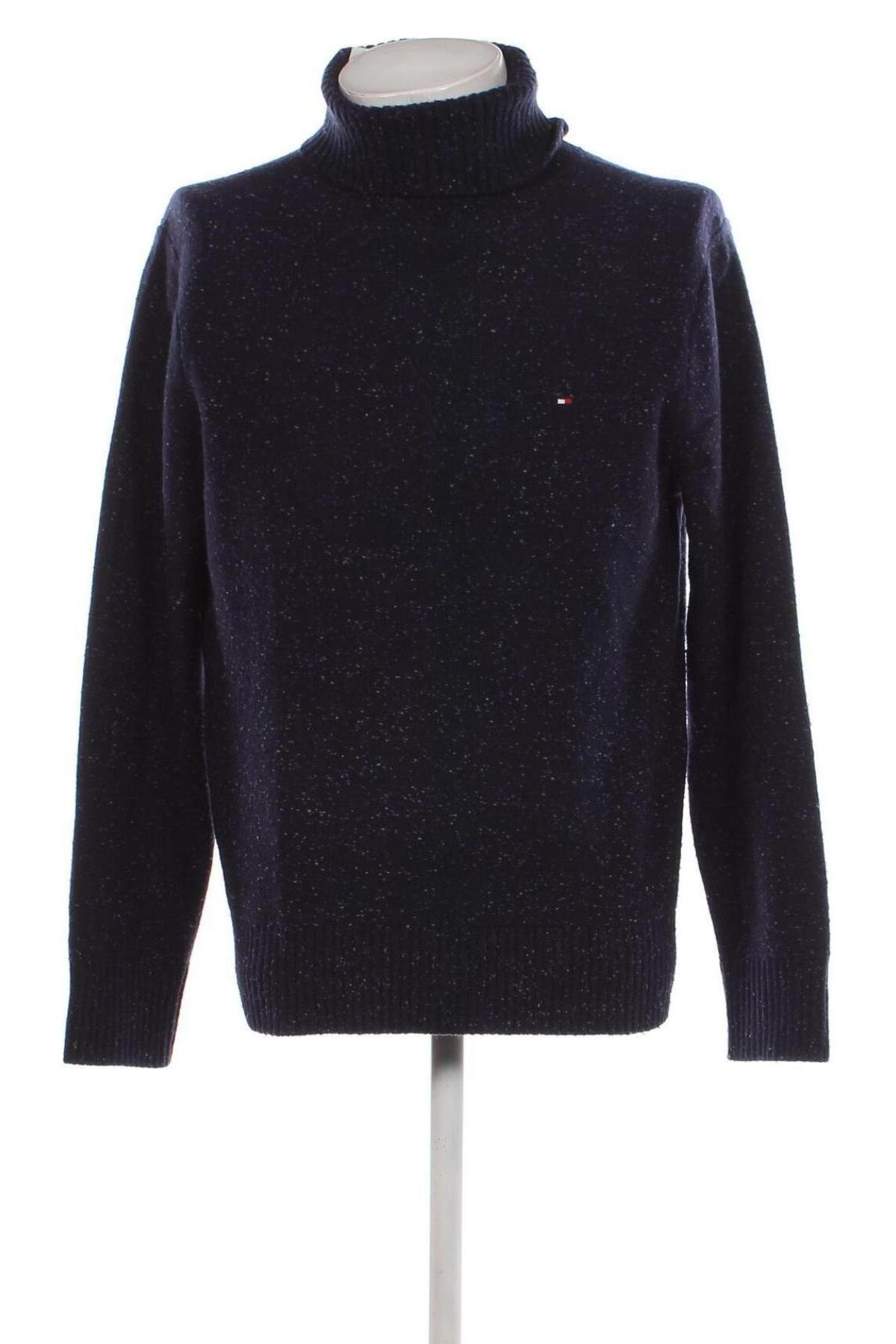 Pánsky sveter  Tommy Hilfiger, Veľkosť L, Farba Modrá, Cena  60,95 €