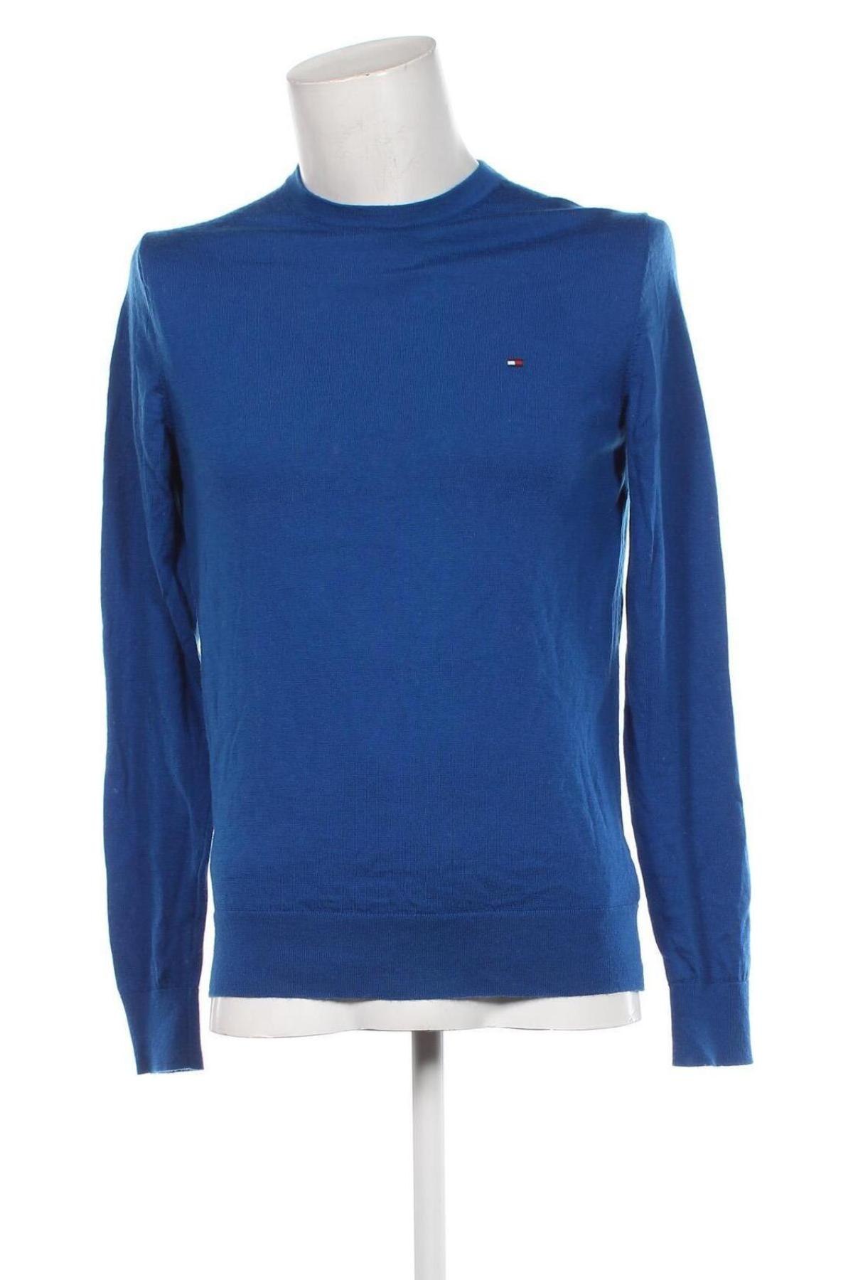 Herrenpullover Tommy Hilfiger, Größe L, Farbe Blau, Preis 80,99 €