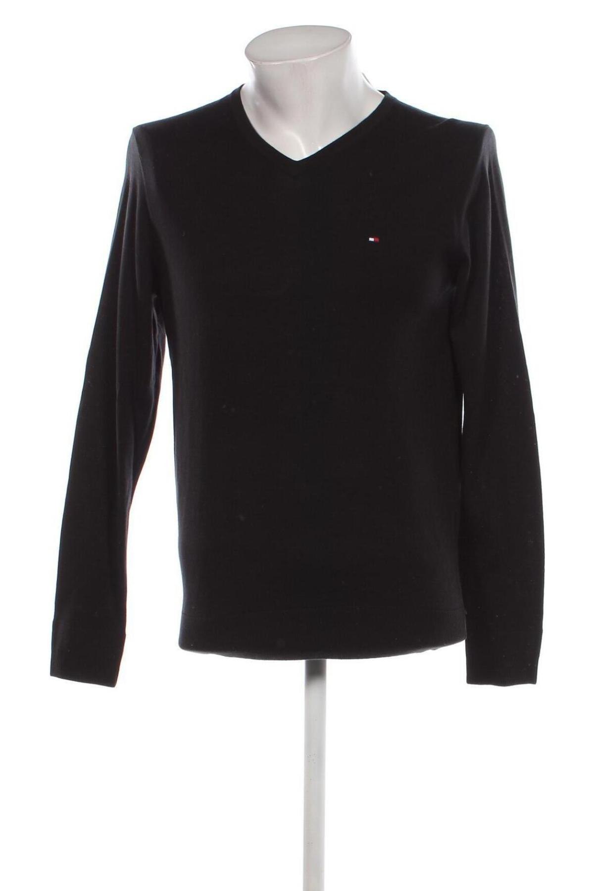 Herrenpullover Tommy Hilfiger, Größe S, Farbe Schwarz, Preis 74,99 €