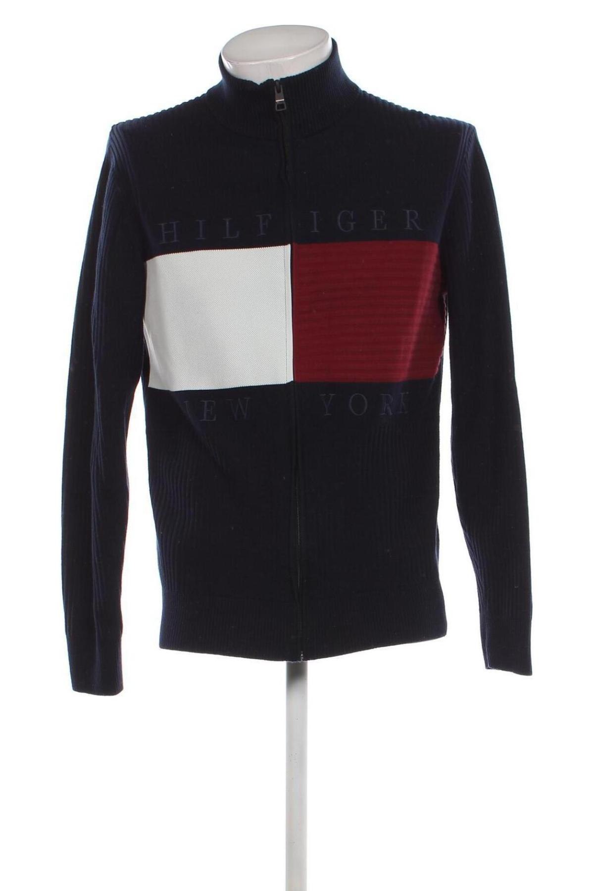 Herrenpullover Tommy Hilfiger, Größe L, Farbe Blau, Preis € 74,99