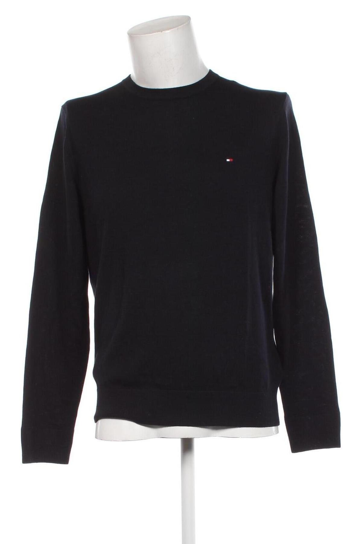 Pánsky sveter  Tommy Hilfiger, Veľkosť L, Farba Modrá, Cena  65,95 €