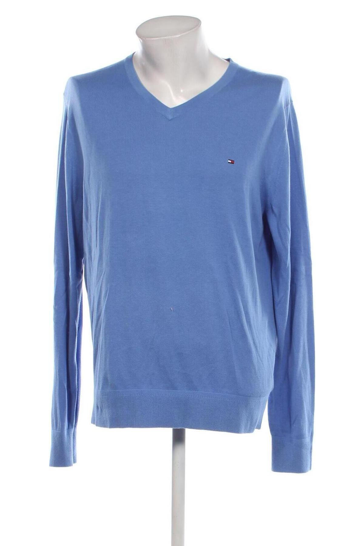 Herrenpullover Tommy Hilfiger, Größe XXL, Farbe Blau, Preis 68,49 €