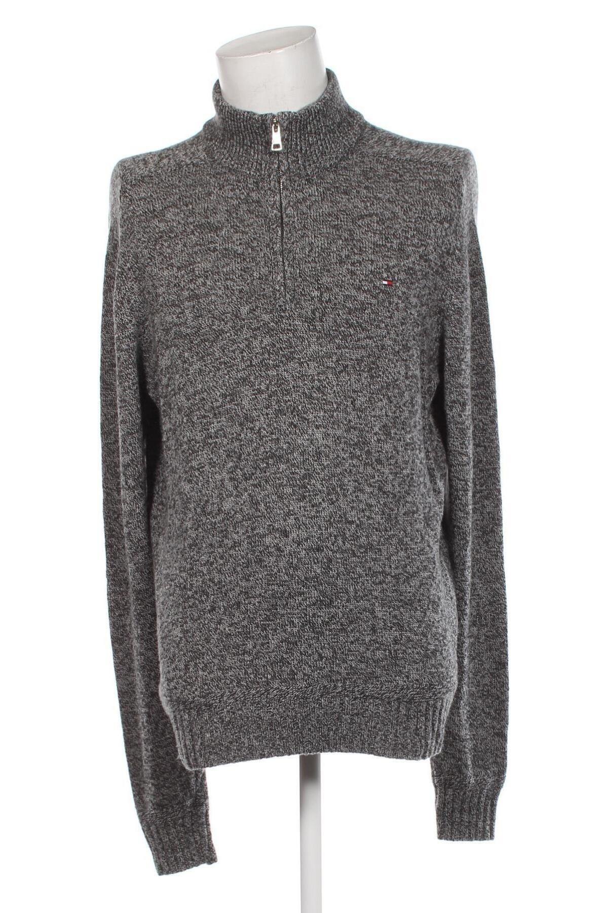 Herrenpullover Tommy Hilfiger, Größe XL, Farbe Grau, Preis 80,99 €