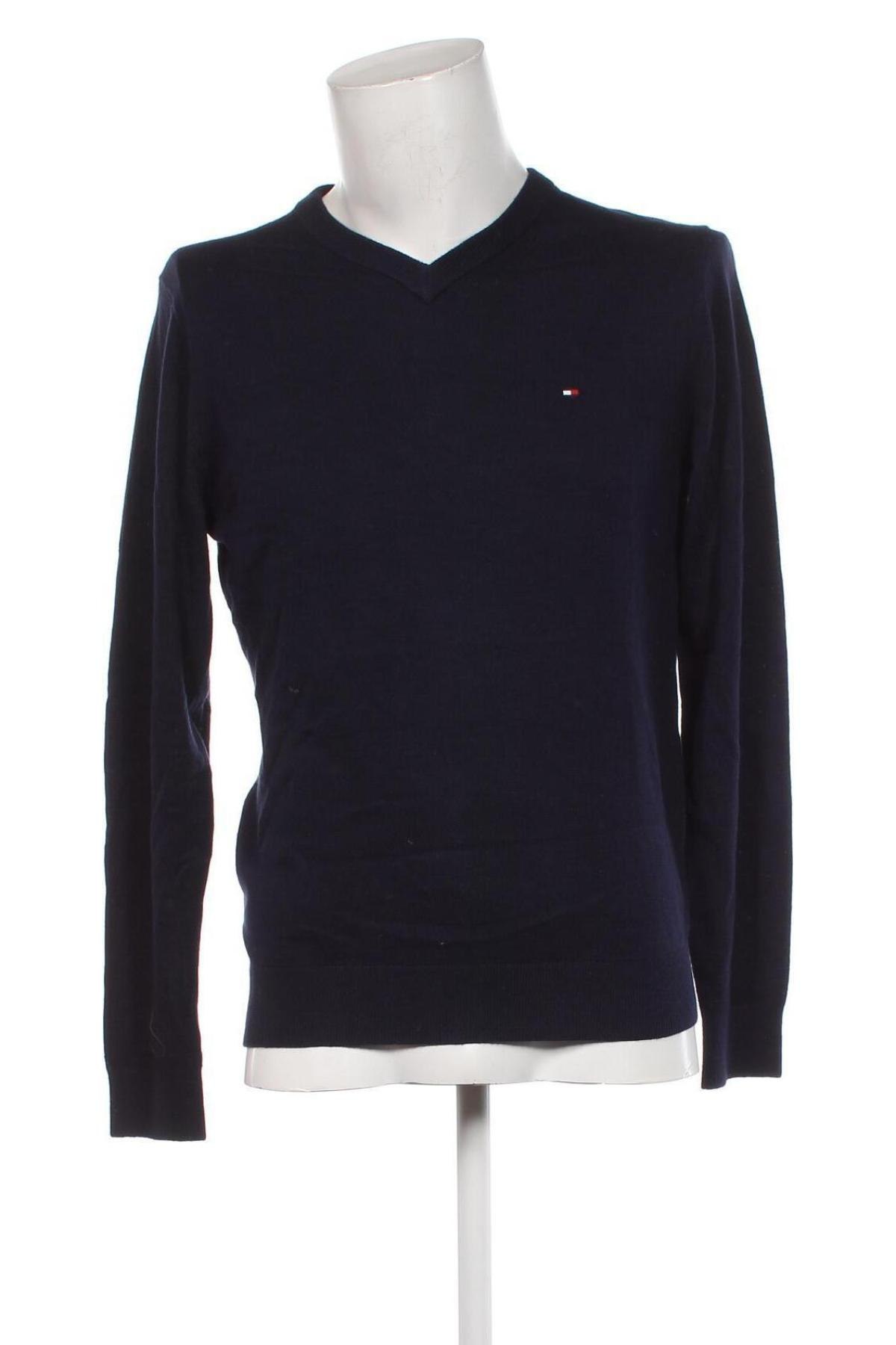 Pánsky sveter  Tommy Hilfiger, Veľkosť M, Farba Modrá, Cena  79,95 €