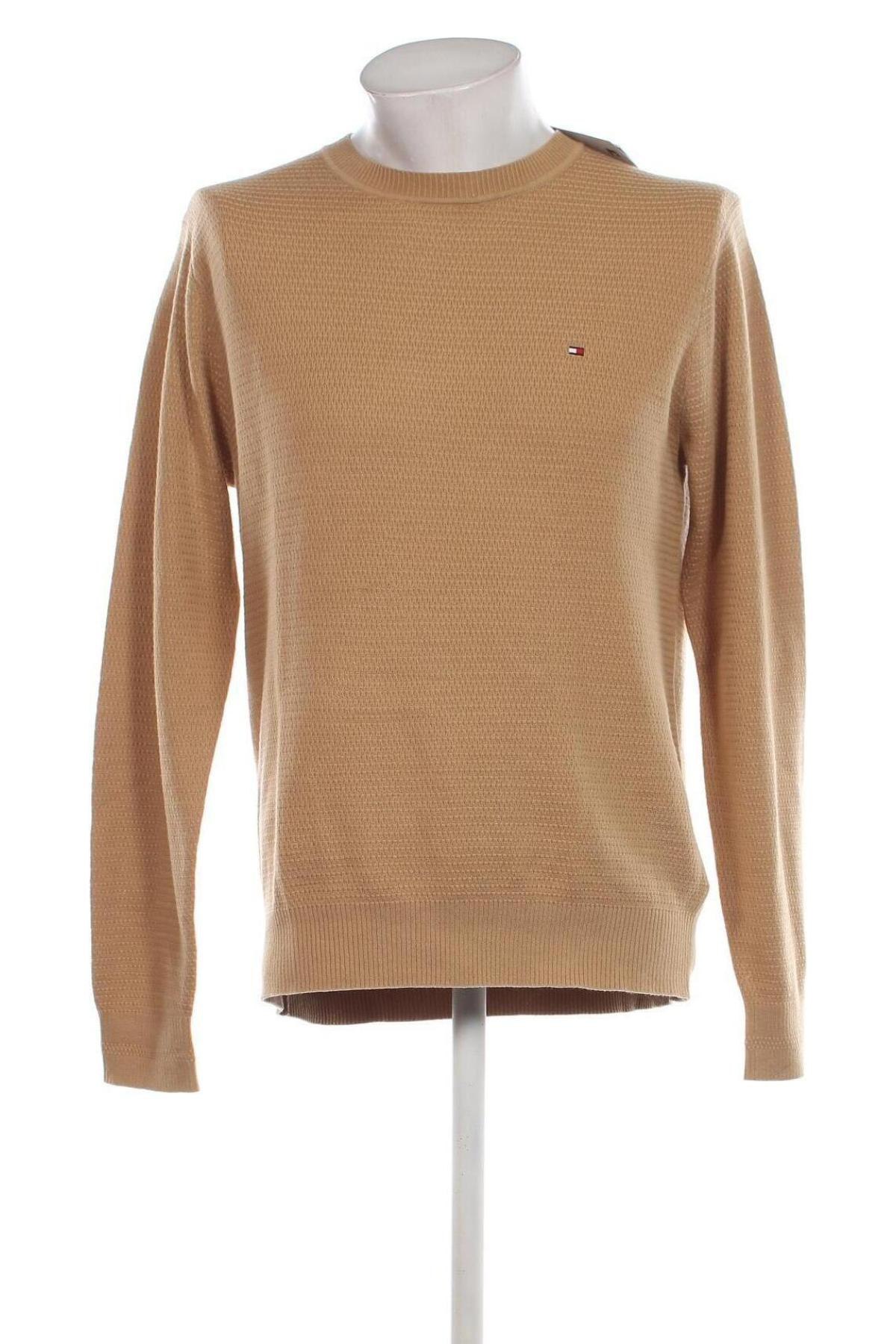 Pánsky sveter  Tommy Hilfiger, Veľkosť L, Farba Béžová, Cena  73,95 €