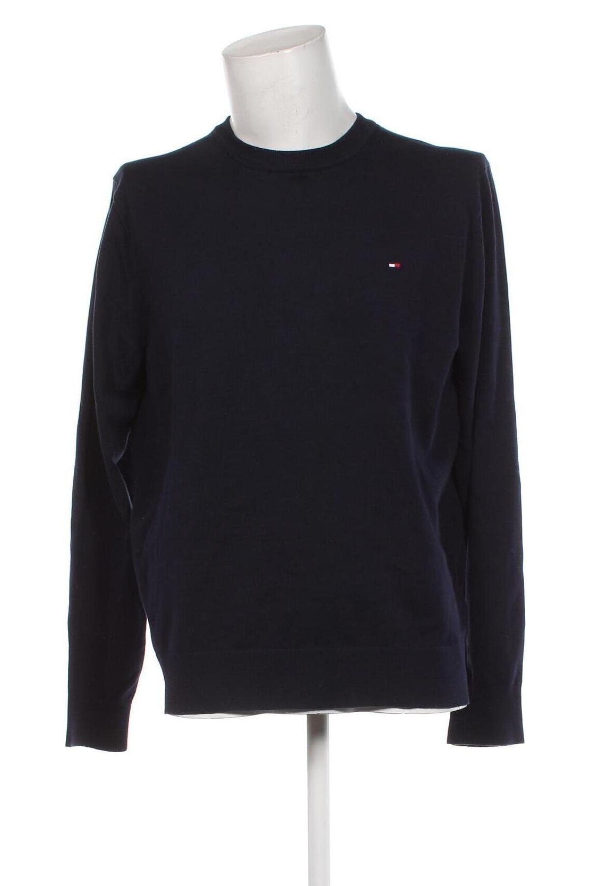 Herrenpullover Tommy Hilfiger, Größe XL, Farbe Blau, Preis 150,99 €