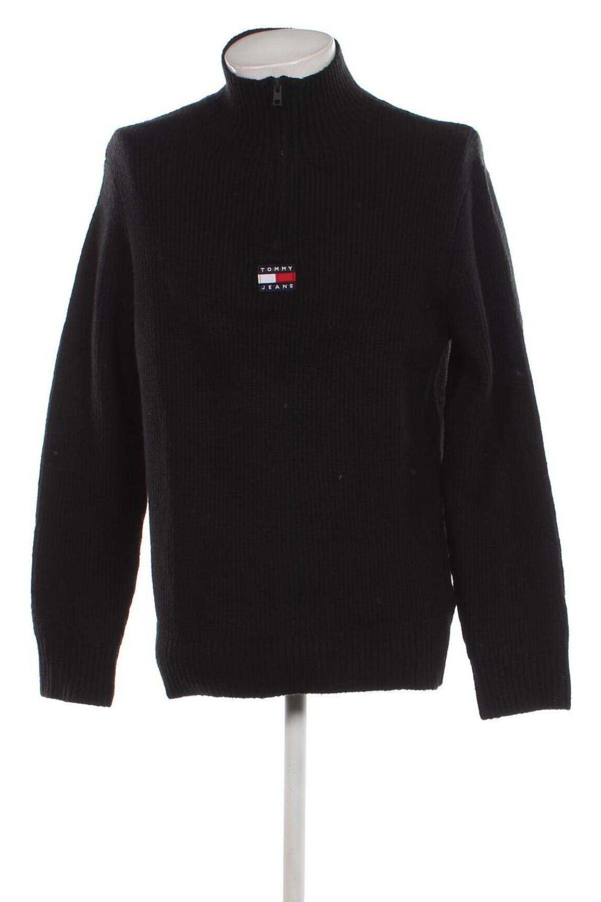 Pánsky sveter  Tommy Jeans, Veľkosť M, Farba Čierna, Cena  85,45 €