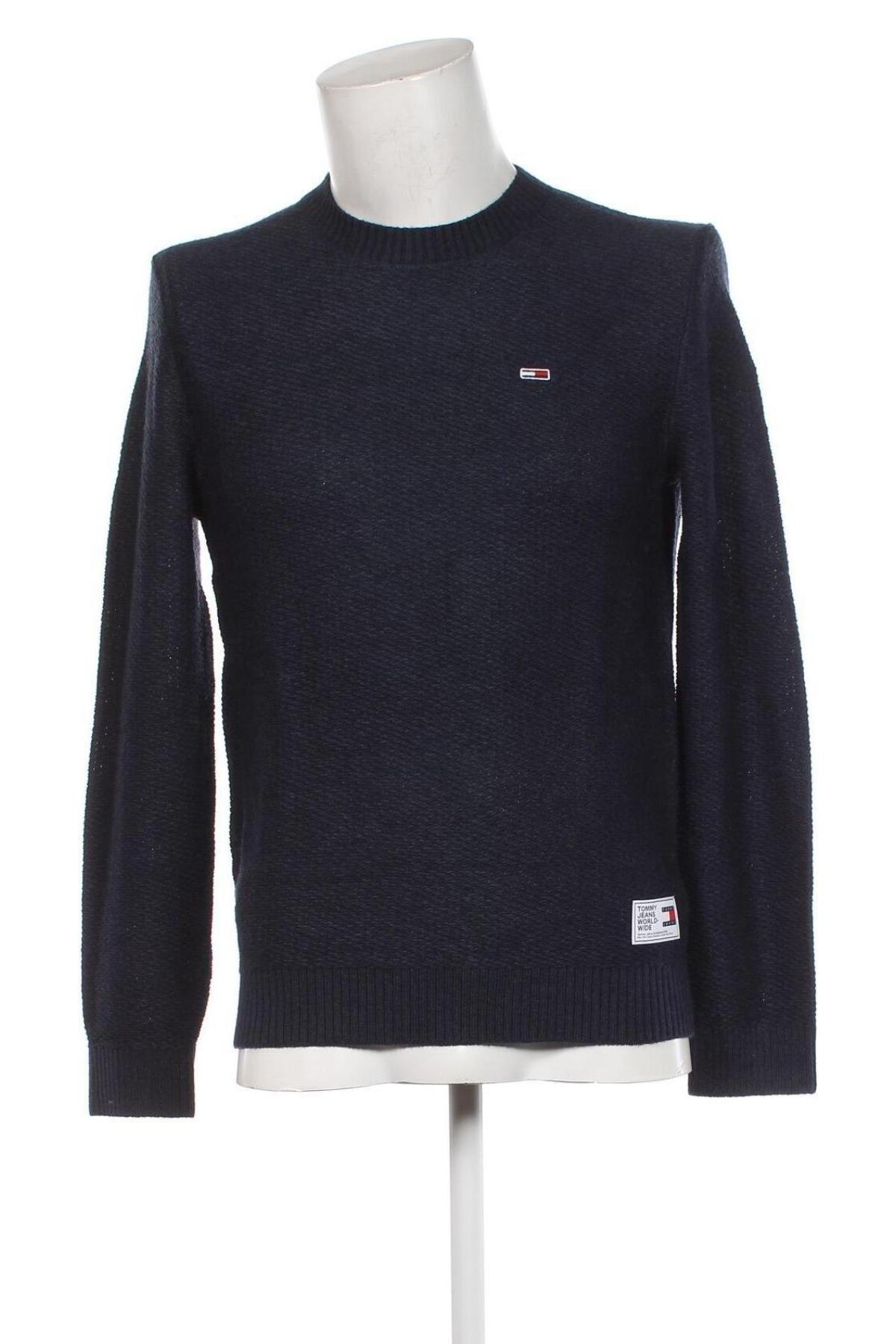 Męski sweter Tommy Jeans, Rozmiar XS, Kolor Niebieski, Cena 291,99 zł