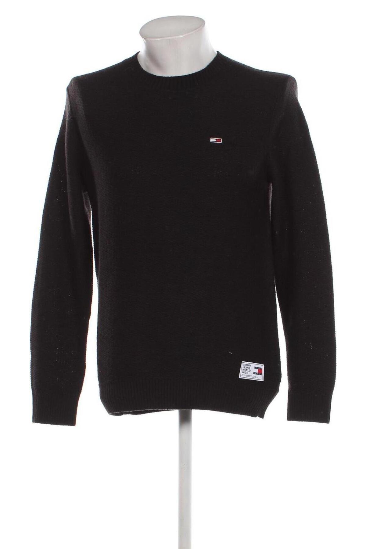 Herrenpullover Tommy Jeans, Größe S, Farbe Schwarz, Preis 69,99 €