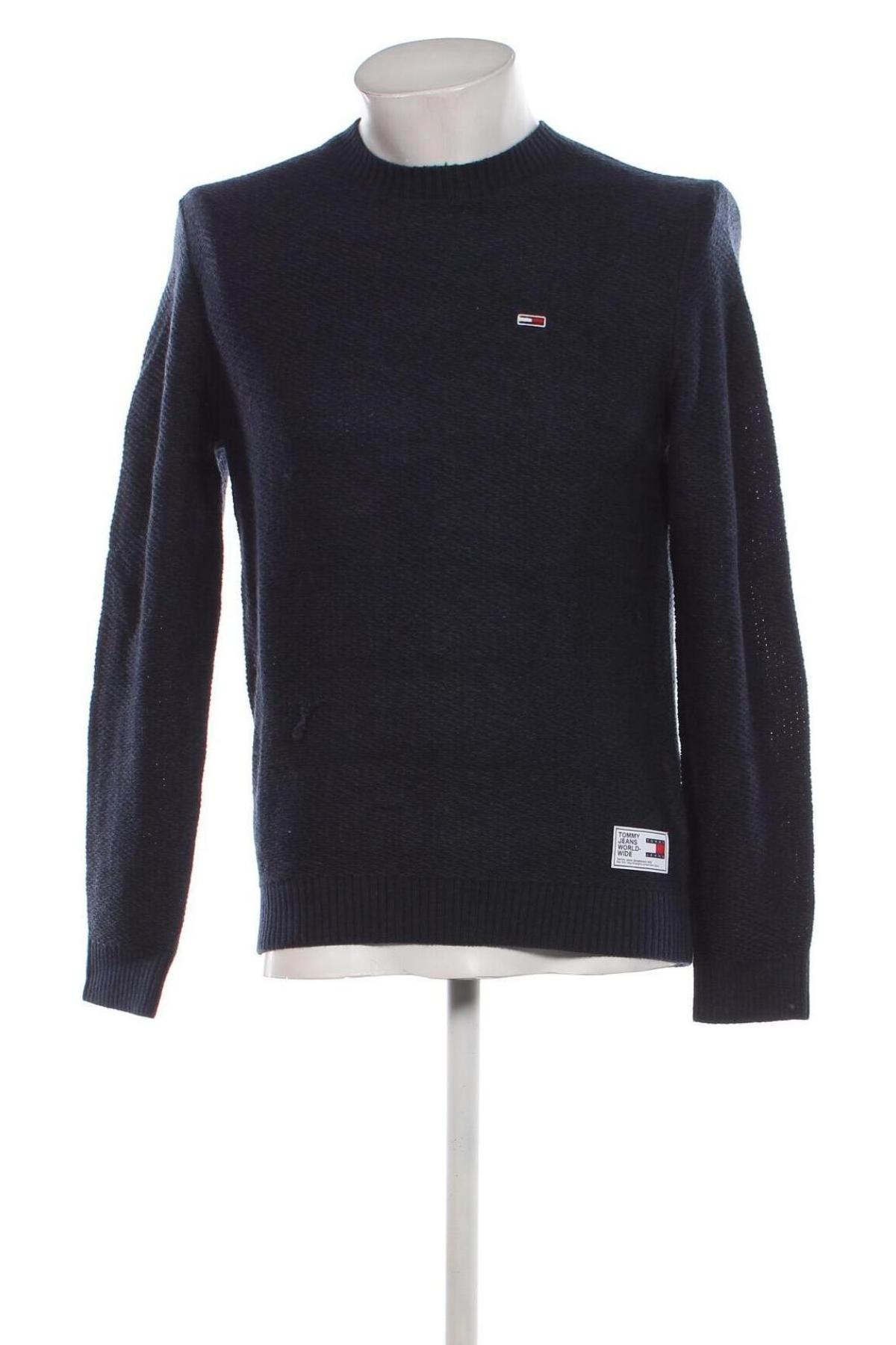 Herrenpullover Tommy Jeans, Größe XS, Farbe Blau, Preis 57,99 €