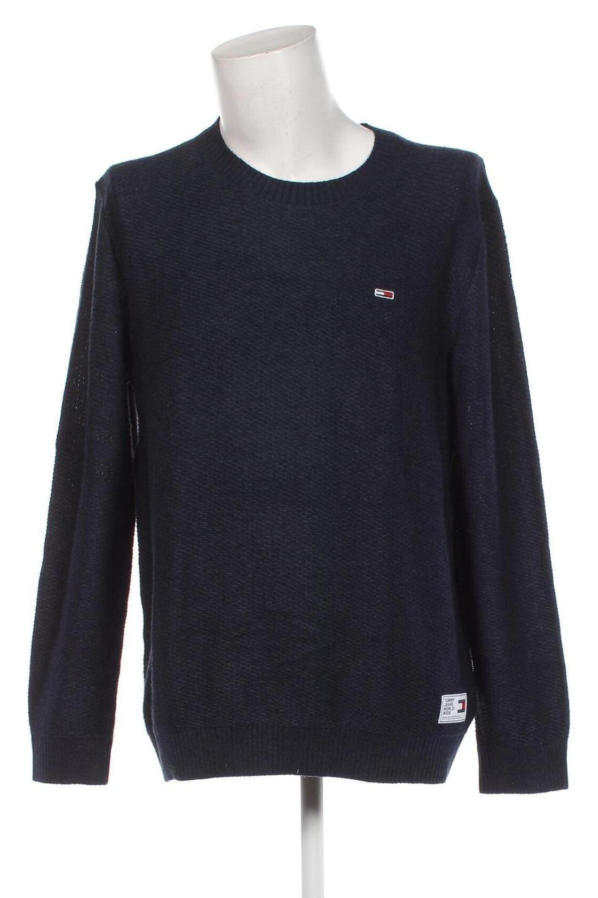 Herrenpullover Tommy Jeans, Größe XL, Farbe Blau, Preis 57,99 €