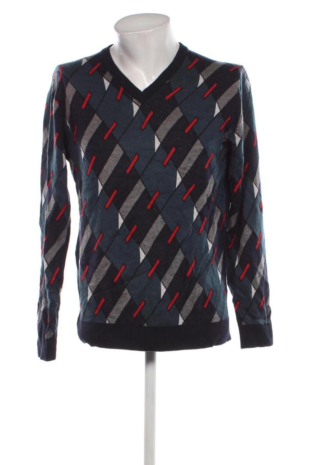 Ανδρικό πουλόβερ United Colors Of Benetton, Μέγεθος XL, Χρώμα Πολύχρωμο, Τιμή 13,67 €