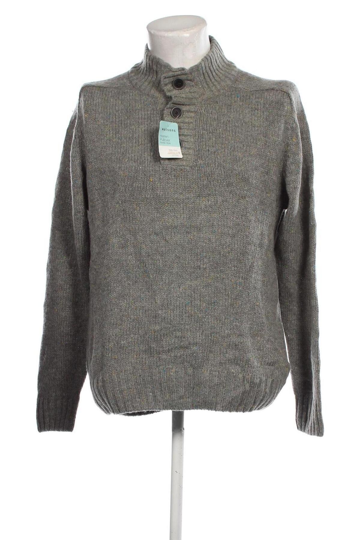 Ανδρικό πουλόβερ Watson's, Μέγεθος XL, Χρώμα Μπλέ, Τιμή 29,53 €