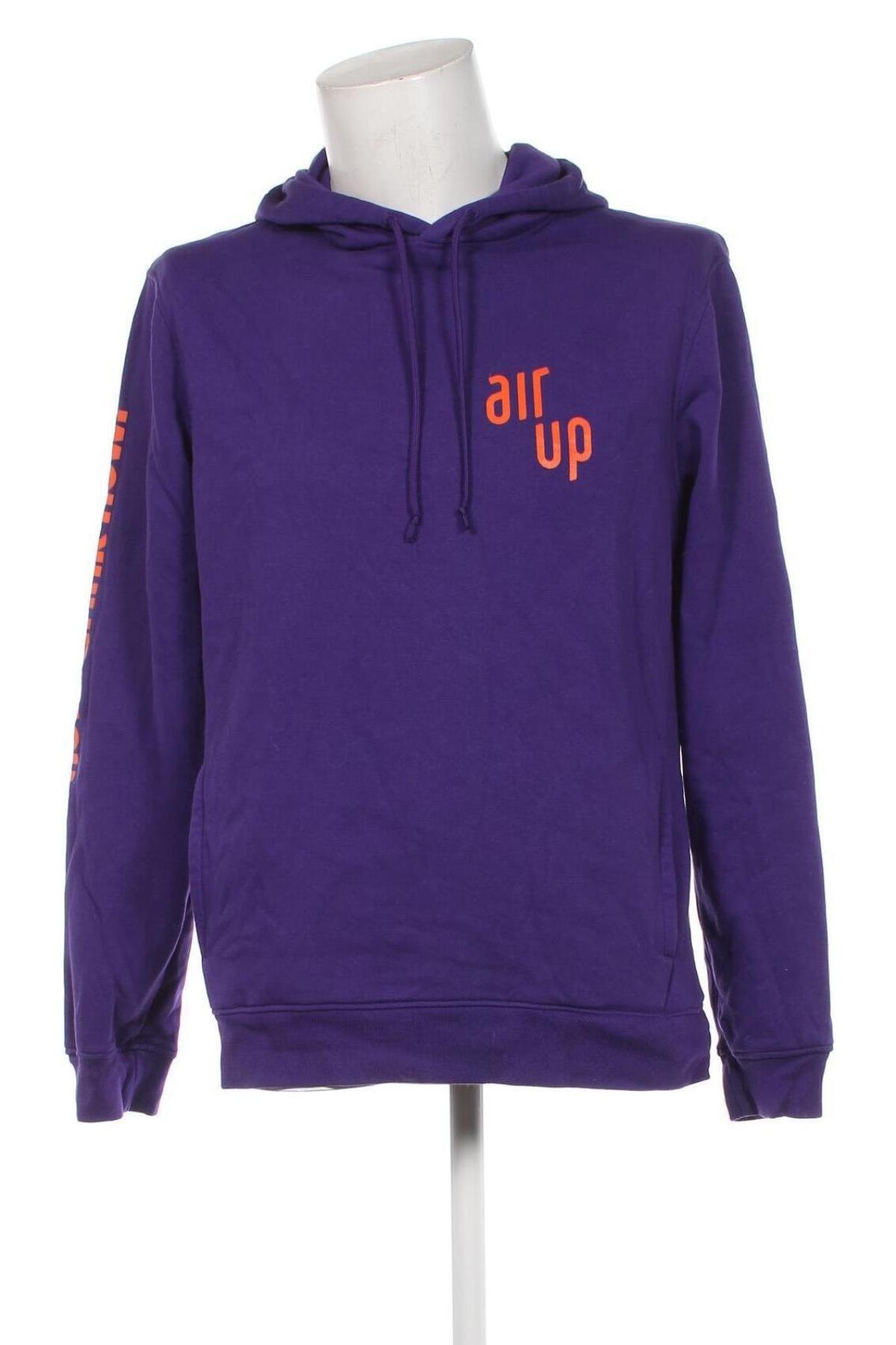 Herren Sweatshirt Best Connections, Größe L, Farbe Lila, Preis 8,29 €