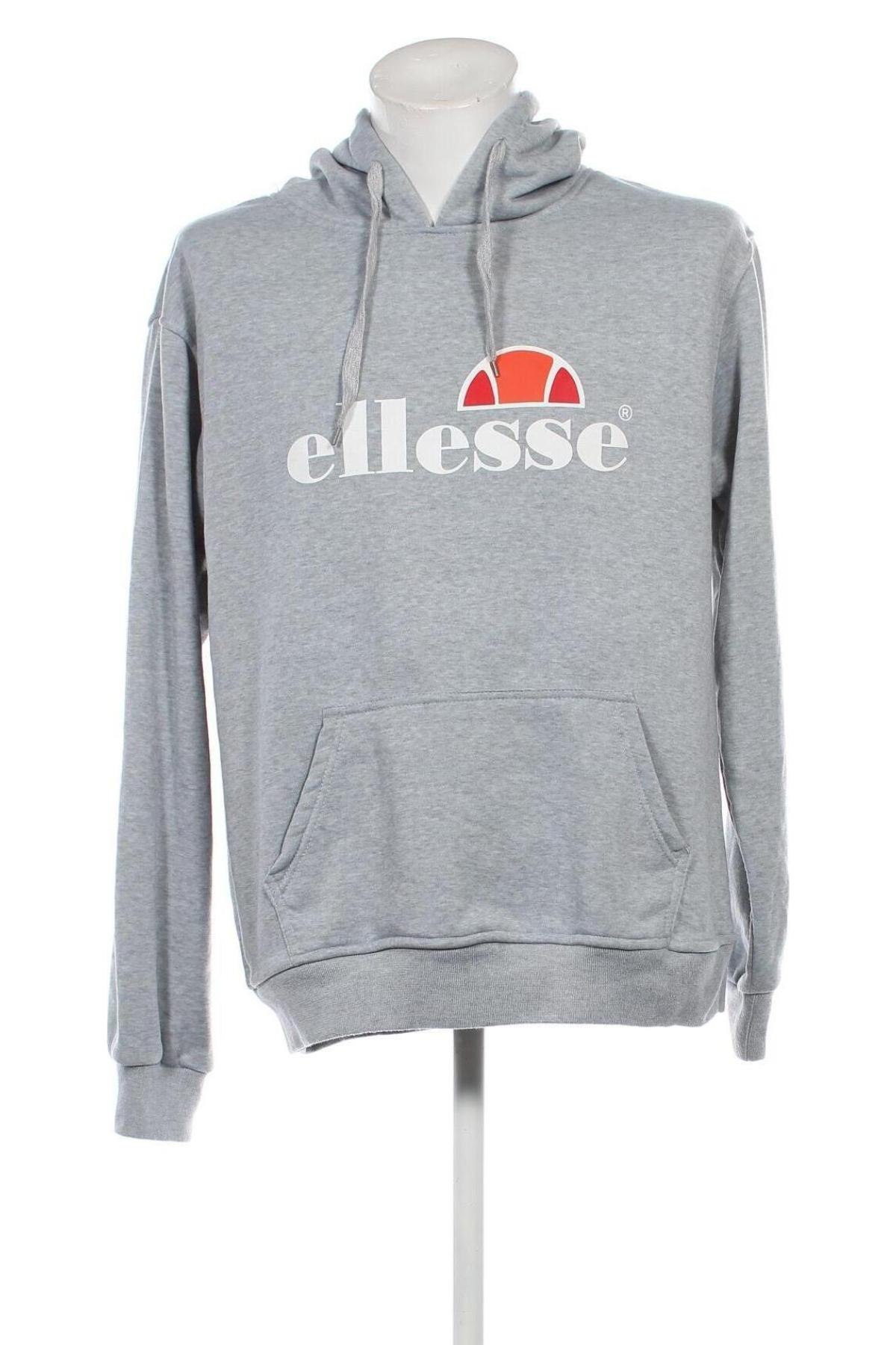 Herren Sweatshirt Ellesse, Größe XL, Farbe Grau, Preis 21,40 €