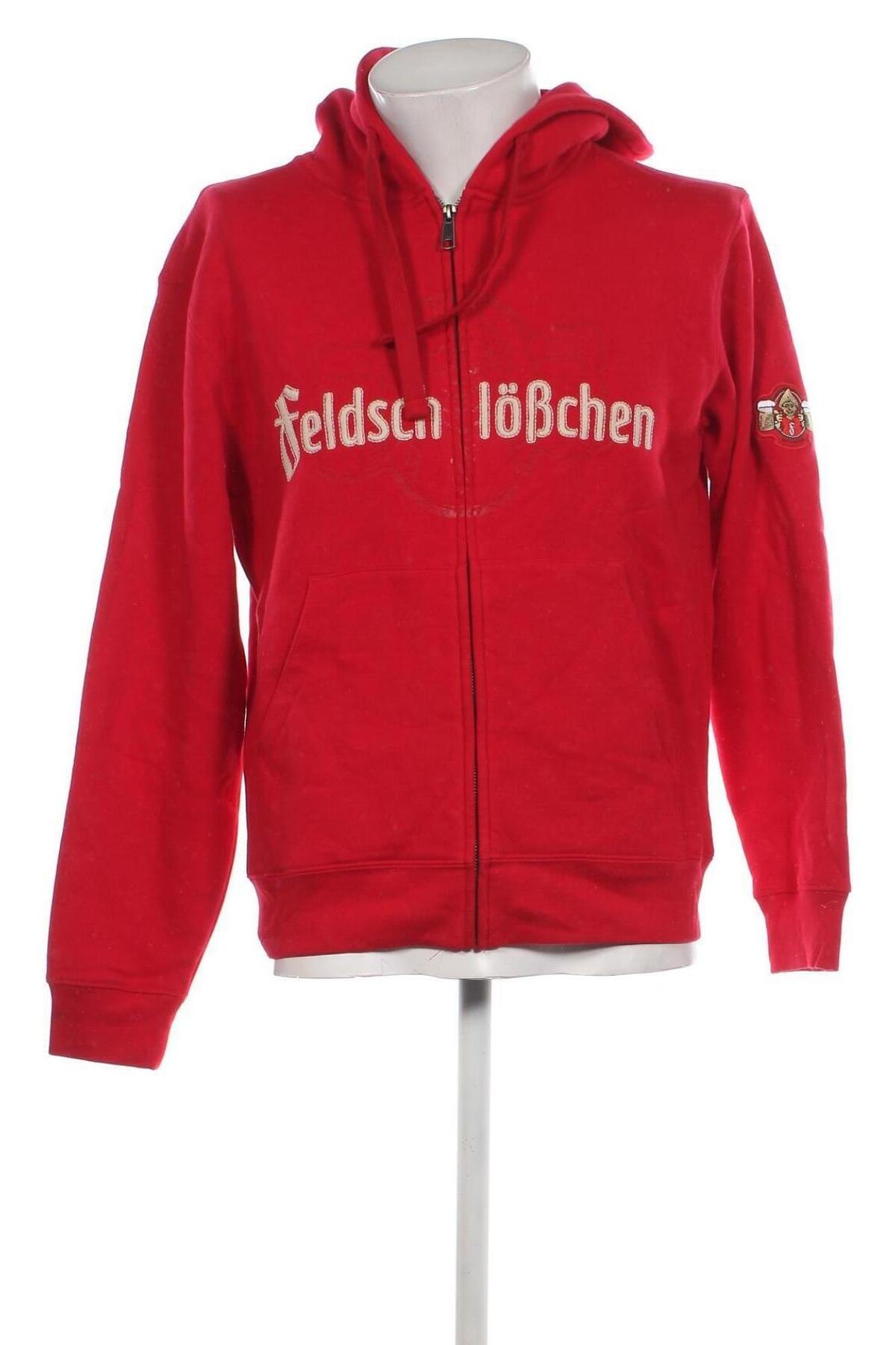 Pánská mikina  Feldschlosschen, Velikost M, Barva Červená, Cena  281,00 Kč
