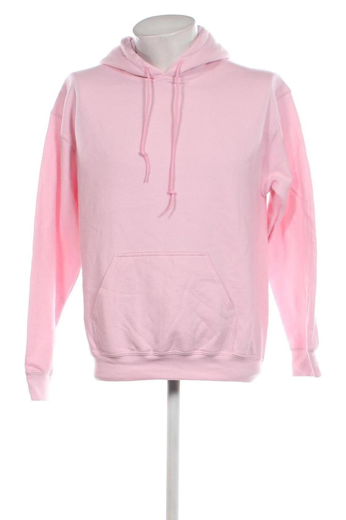 Herren Sweatshirt Gildan, Größe M, Farbe Rosa, Preis 12,11 €
