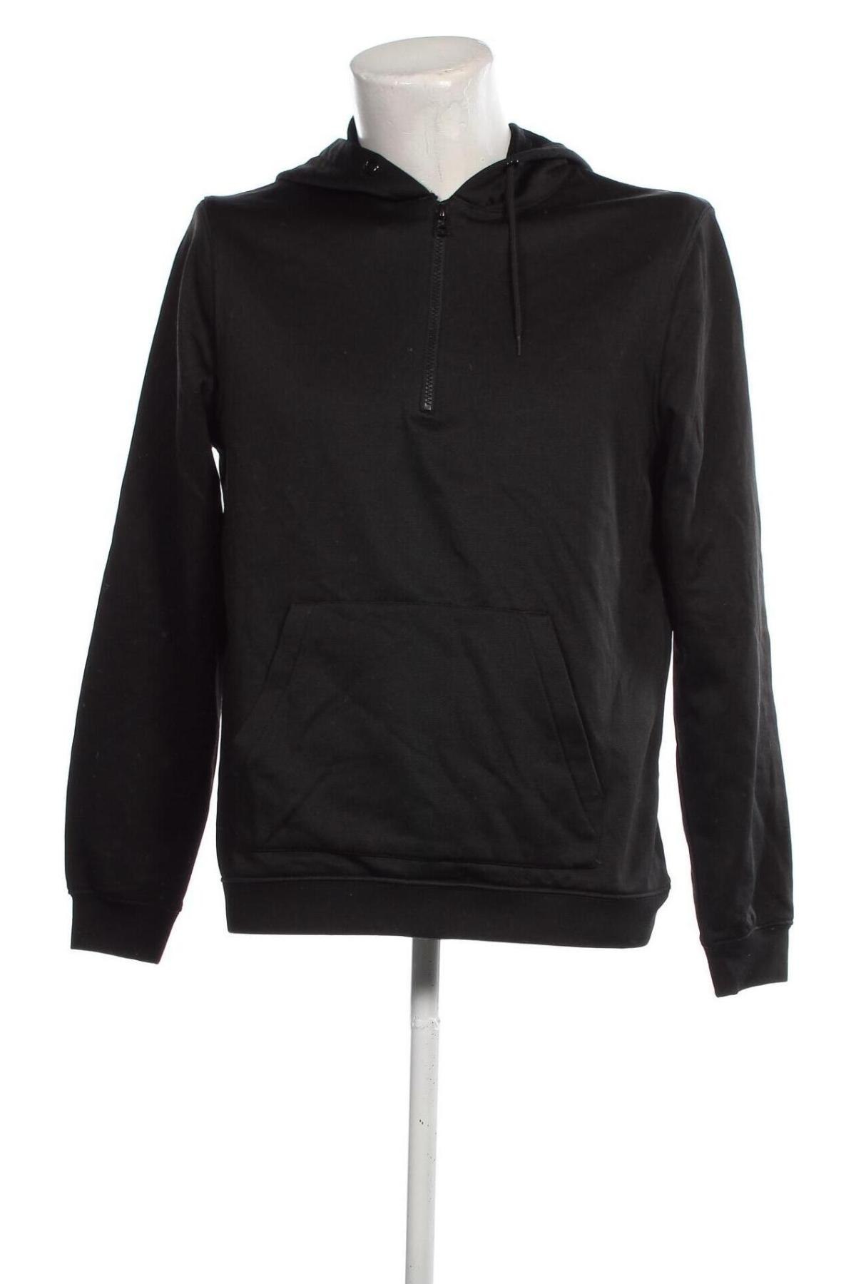 Herren Sweatshirt H&M, Größe M, Farbe Schwarz, Preis 12,11 €