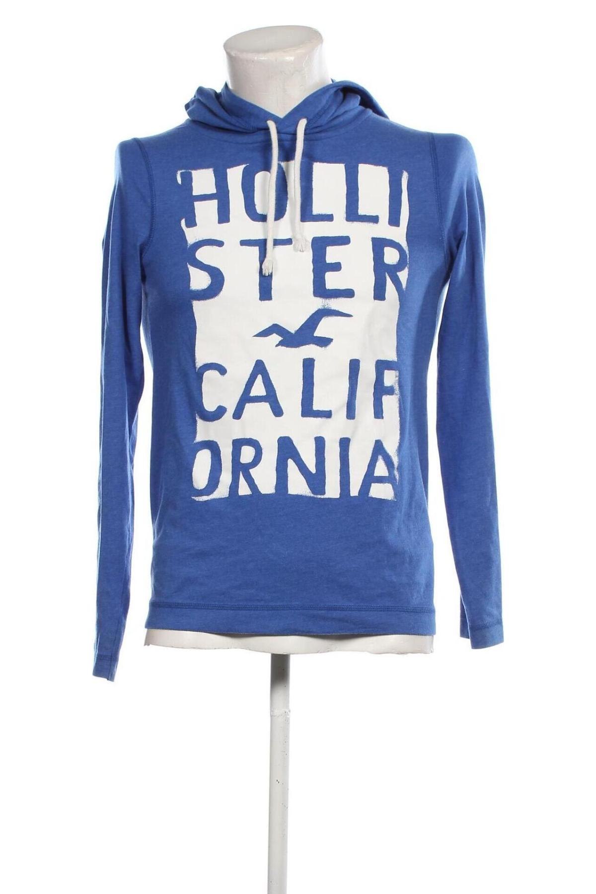 Męska bluza Hollister, Rozmiar S, Kolor Niebieski, Cena 195,99 zł