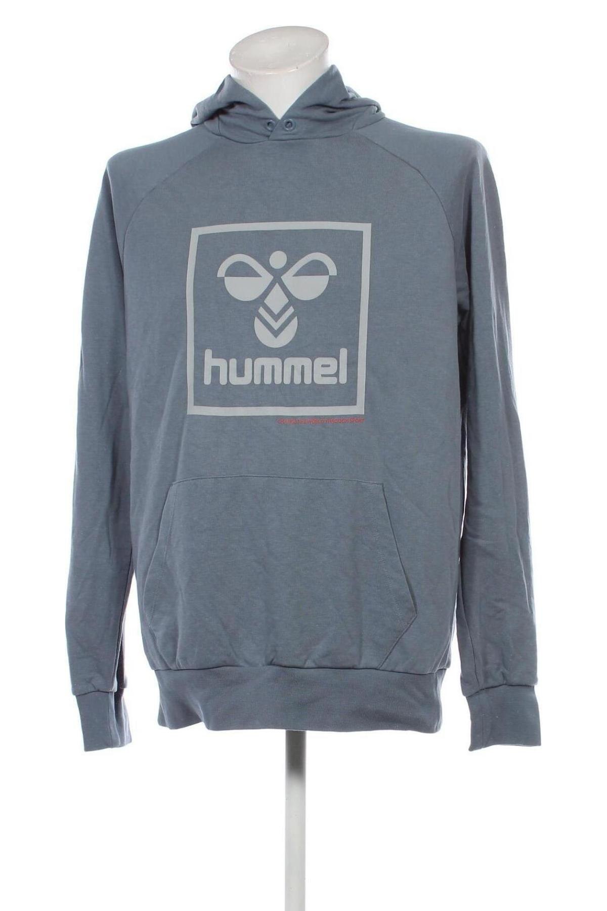 Мъжки суичър Hummel, Размер L, Цвят Сив, Цена 30,75 лв.