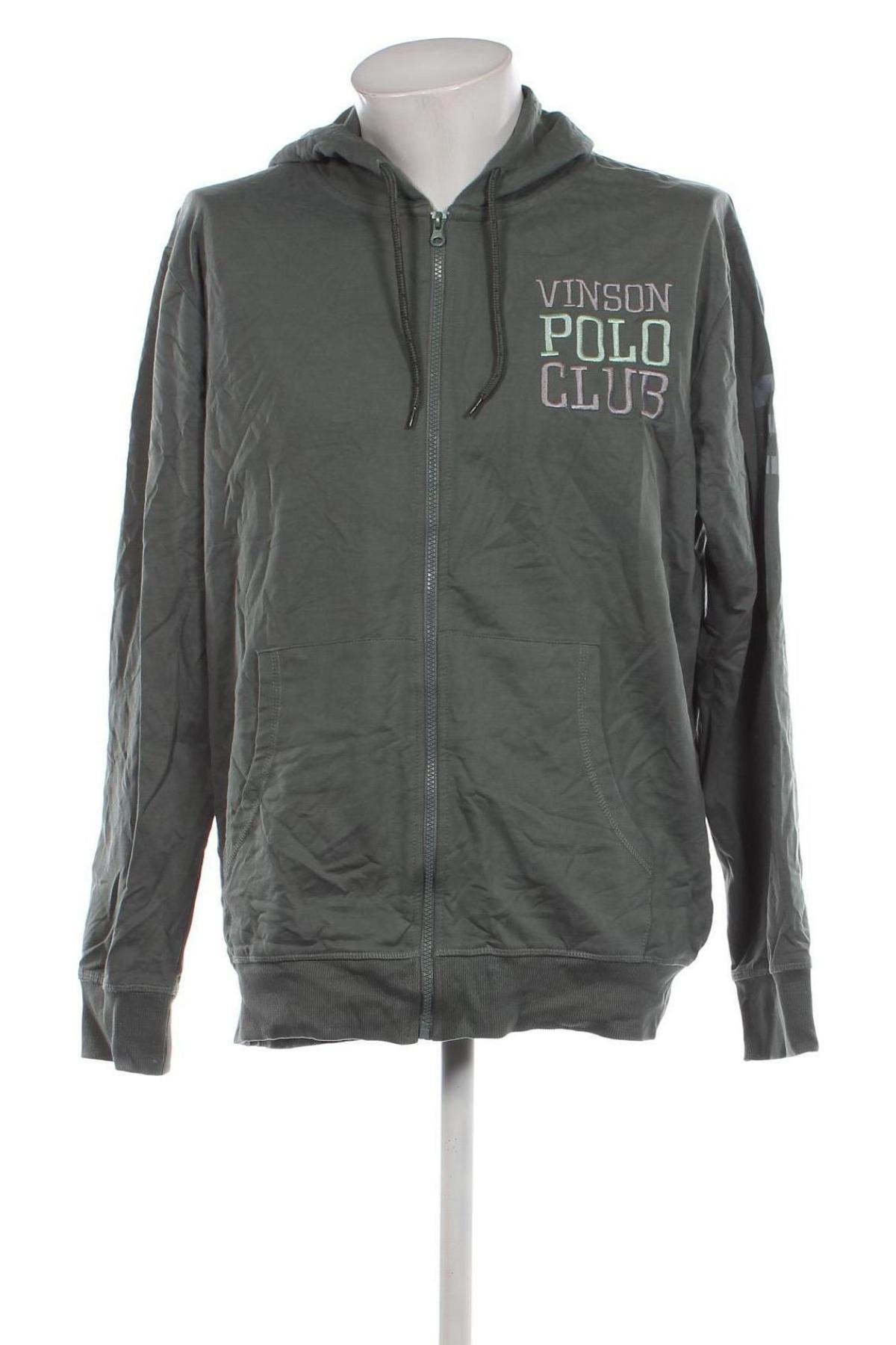 Herren Sweatshirt Vinson Polo Club, Größe XL, Farbe Grün, Preis € 24,01