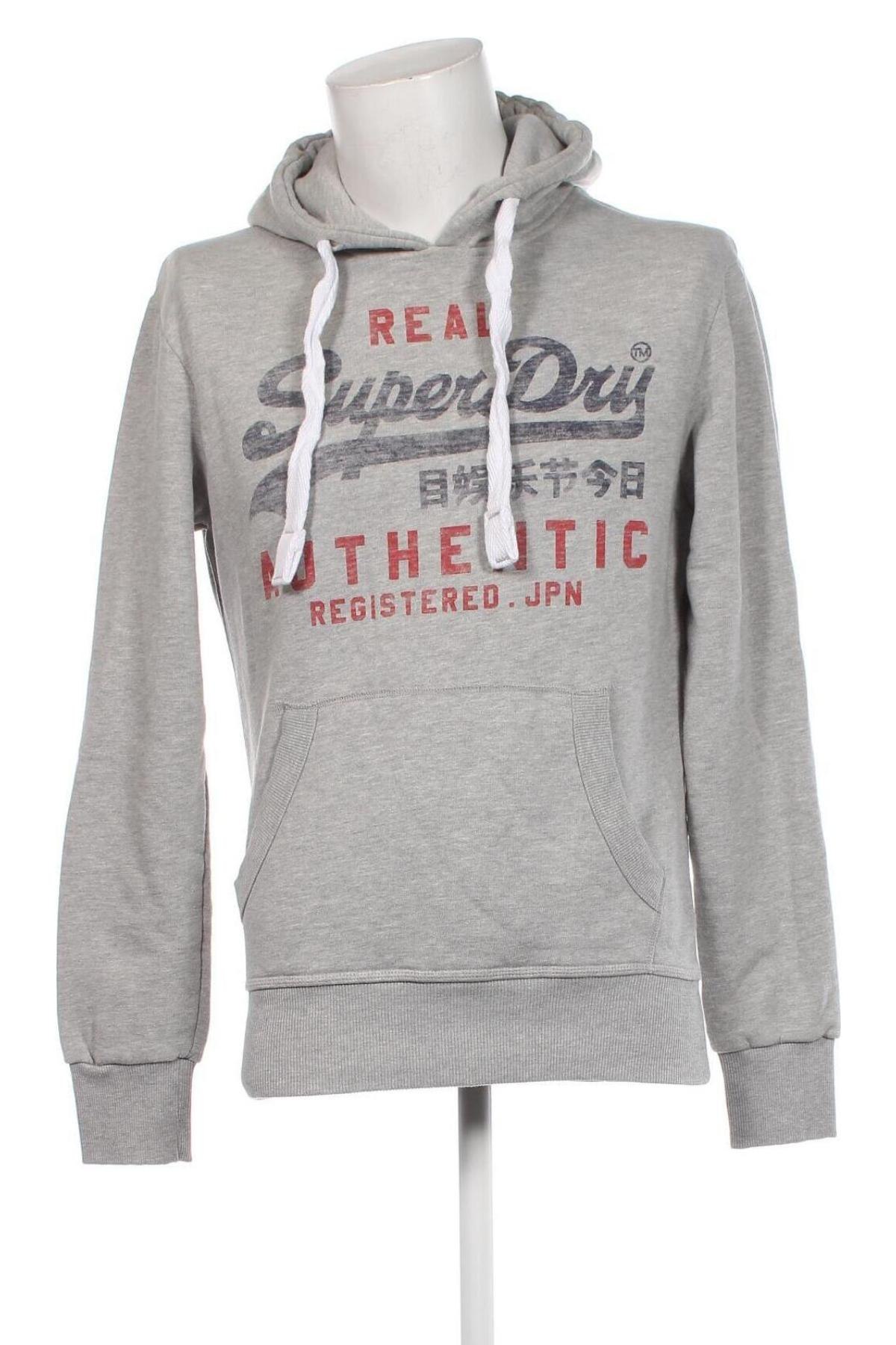 Herren Sweatshirt Superdry, Größe S, Farbe Grau, Preis 41,49 €