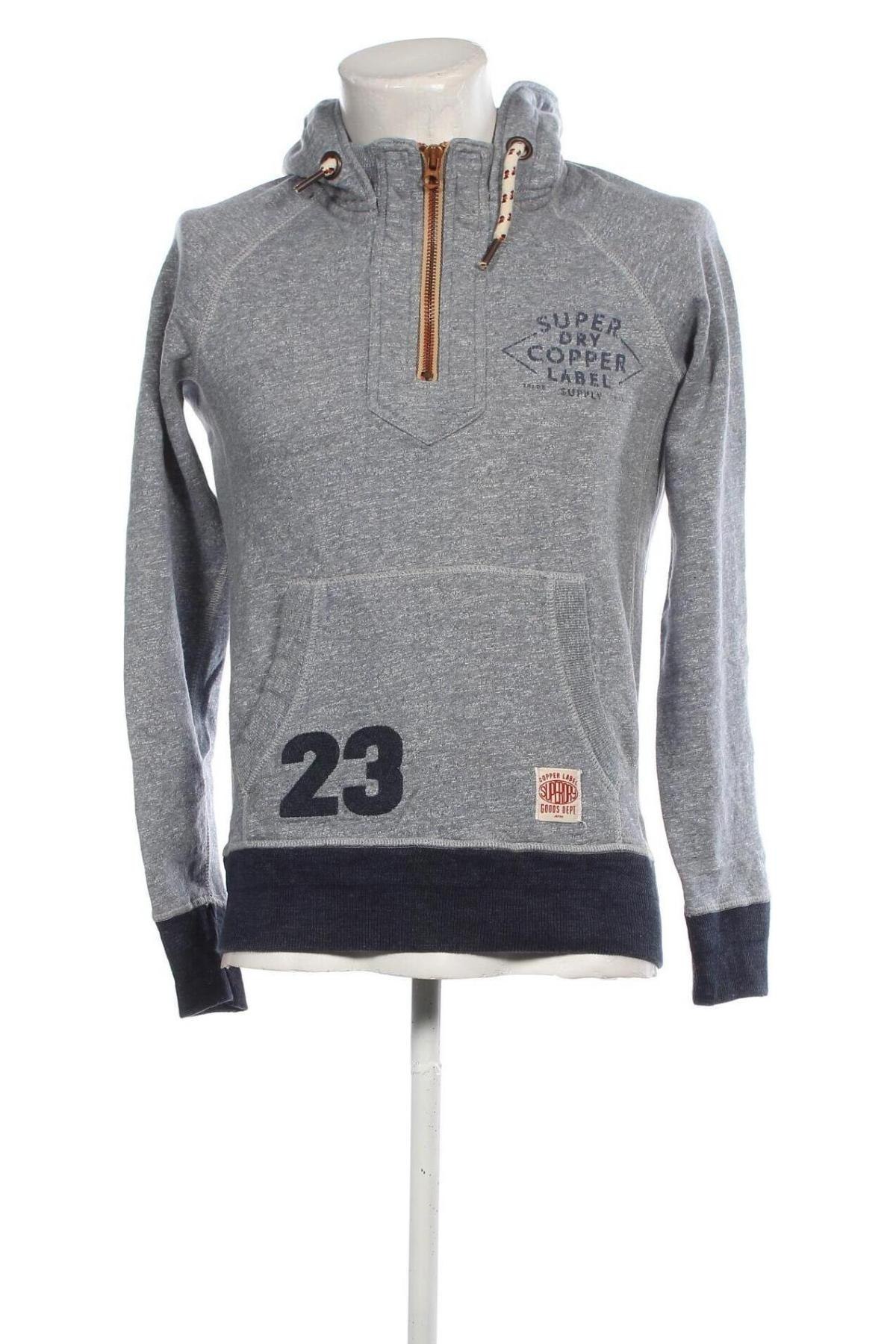 Férfi sweatshirt Superdry, Méret S, Szín Kék, Ár 11 924 Ft