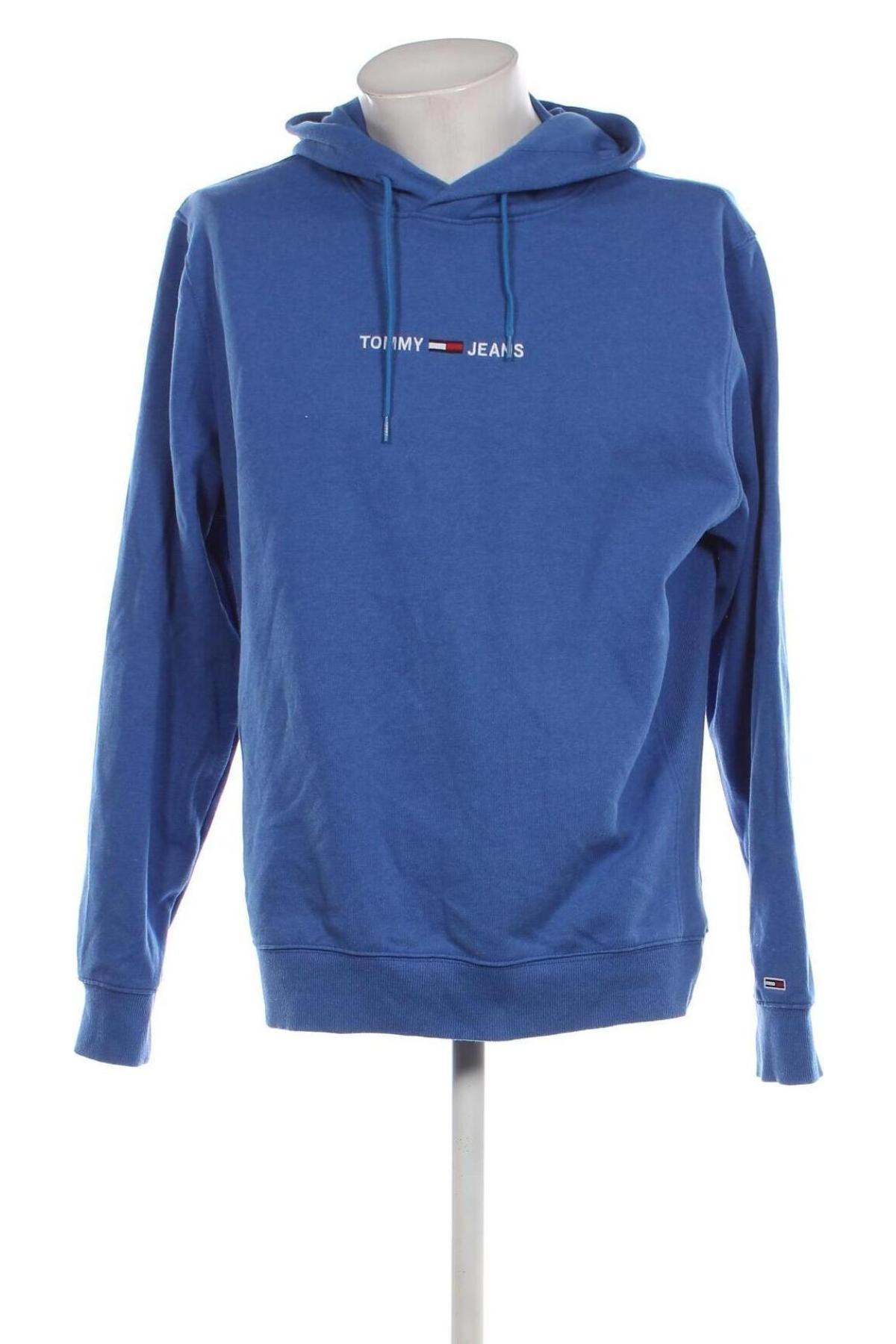 Męska bluza Tommy Jeans, Rozmiar XL, Kolor Niebieski, Cena 167,99 zł