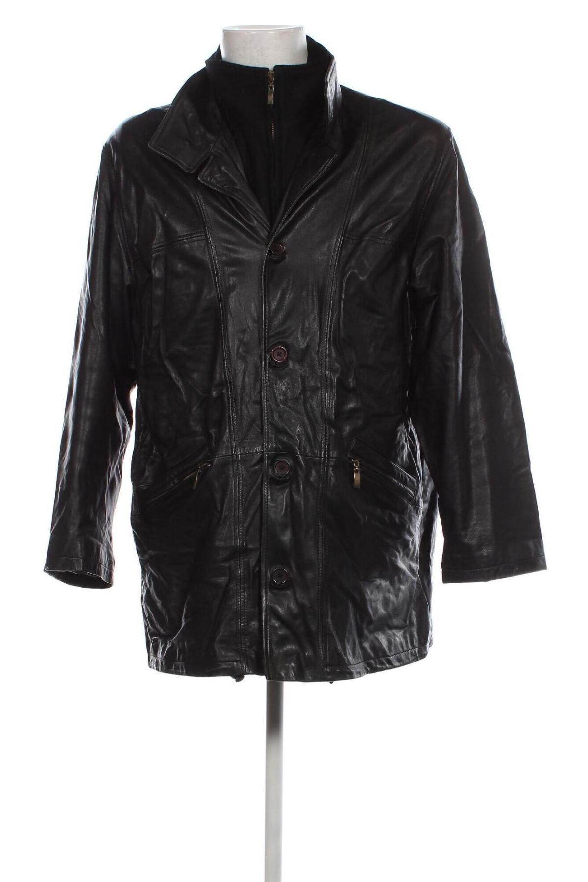 Pánská kožená bunda  Barisal, Velikost XL, Barva Černá, Cena  1 706,00 Kč