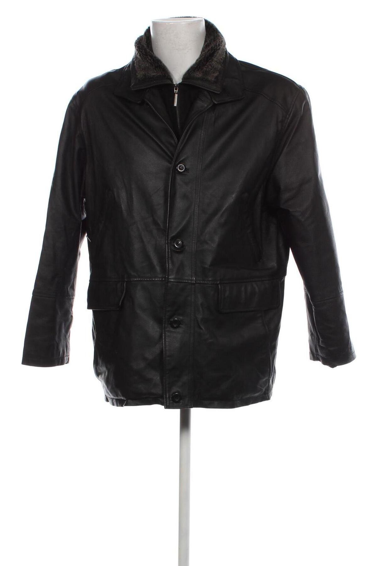 Pánská kožená bunda  C.Comberti, Velikost XL, Barva Černá, Cena  1 706,00 Kč